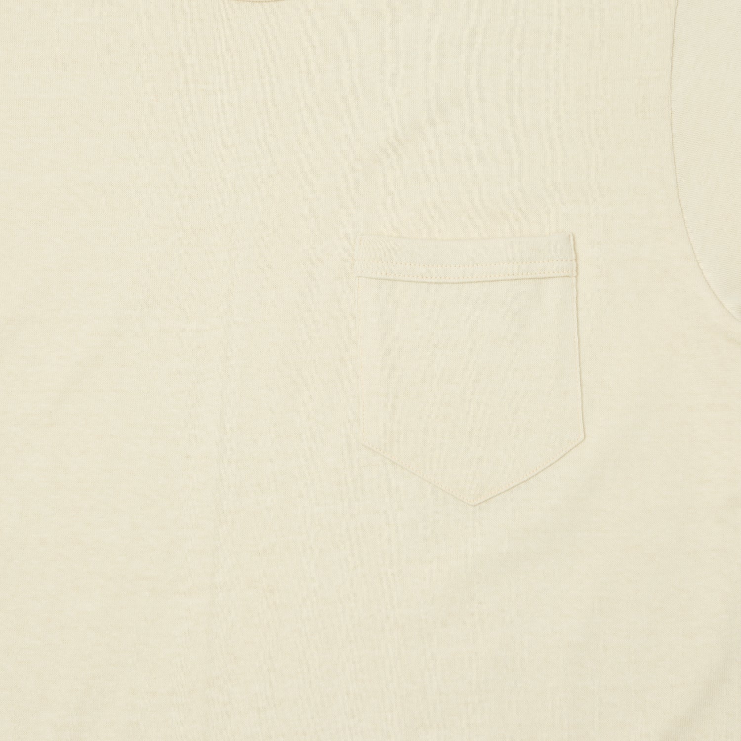 Freewheelers & Co Power Wear Short Sleeve Pocket Tee - Straw Cream