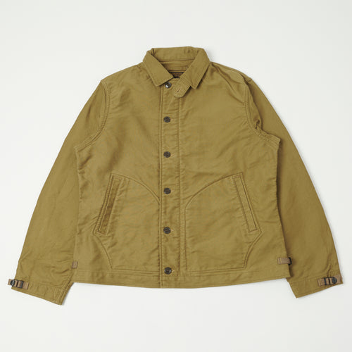 Freewheelers & Co Deck Worker Jacket - Khaki Beige