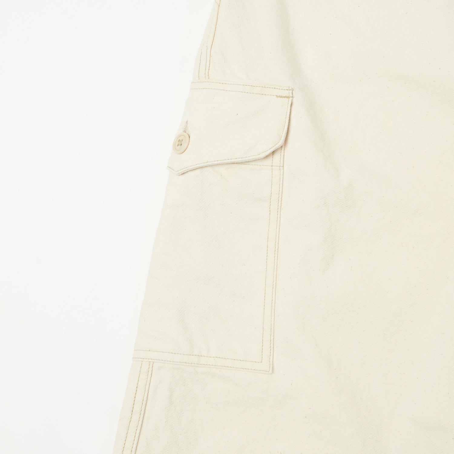 Freewheelers & Co Aviators Trouser - Yarn-Dyed Raw White