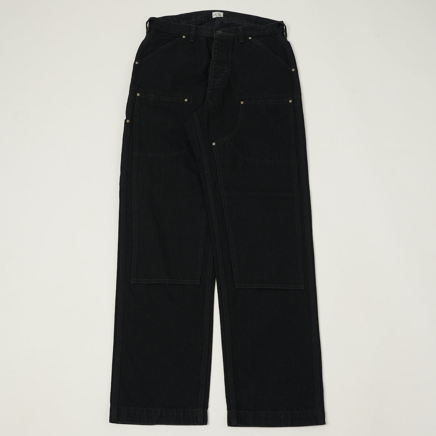 Freewheelers & Co Motor Psyclone 'Bakersfield' Trousers - Rude Black