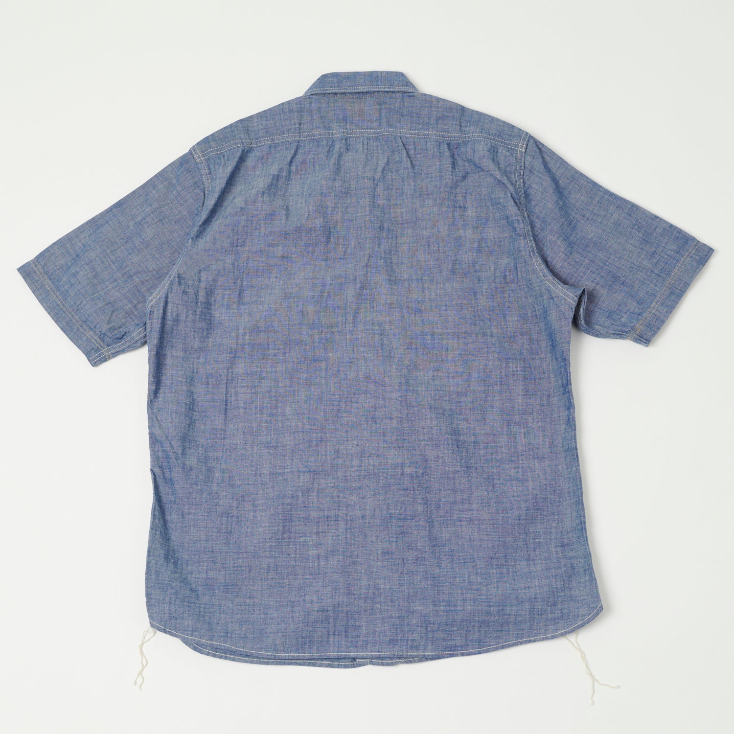 Freewheelers & Co Union Special Overalls 'Head Man' Cut Sleeve Shirt - Vintage Indigo