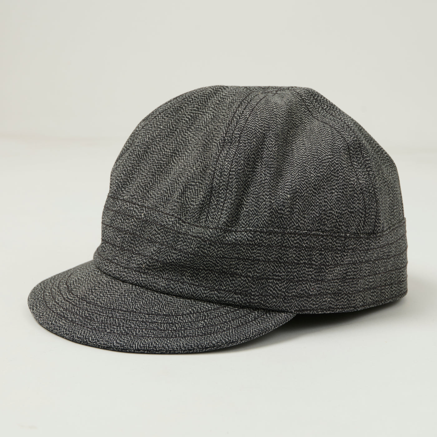 Freewheelers & Co Union Special Overalls 'Guthrie' Chambray Cap - Black Pepper