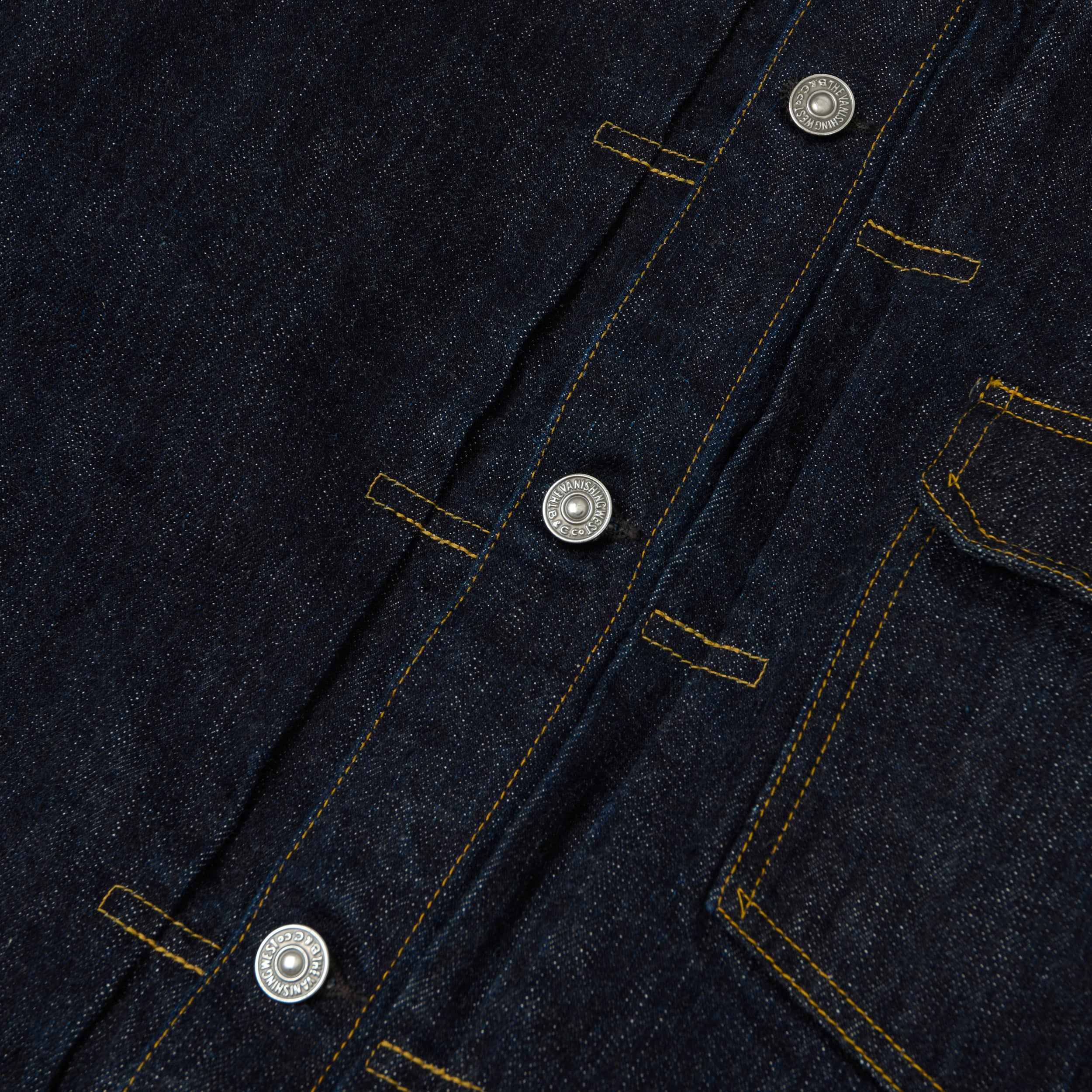 Freewheelers & Co Lot 506XX 'Early 1941 Model' WWII Type I Denim Jacket - Indigo