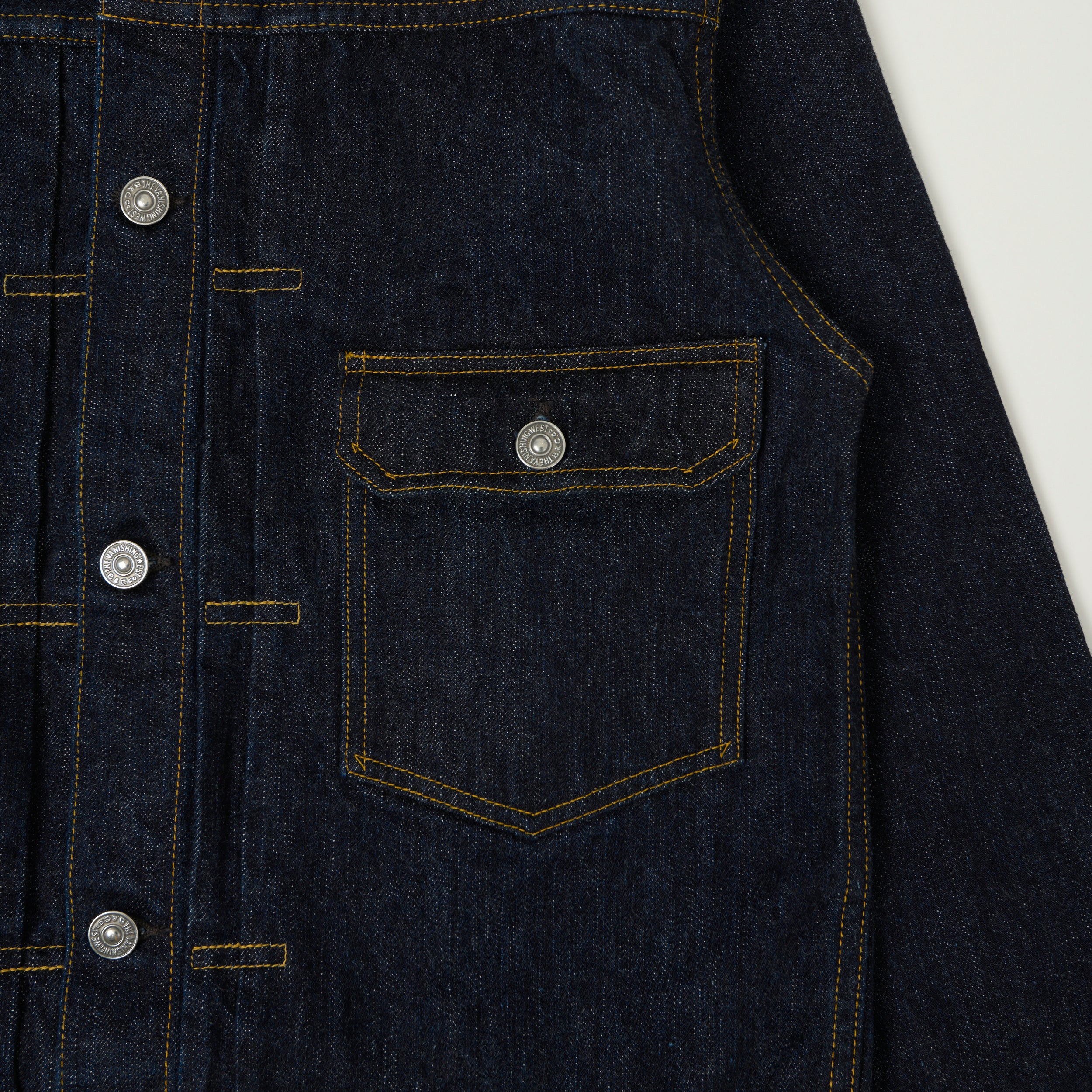 Freewheelers & Co Lot 506XX 'Early 1941 Model' WWII Type I Denim Jacket - Indigo