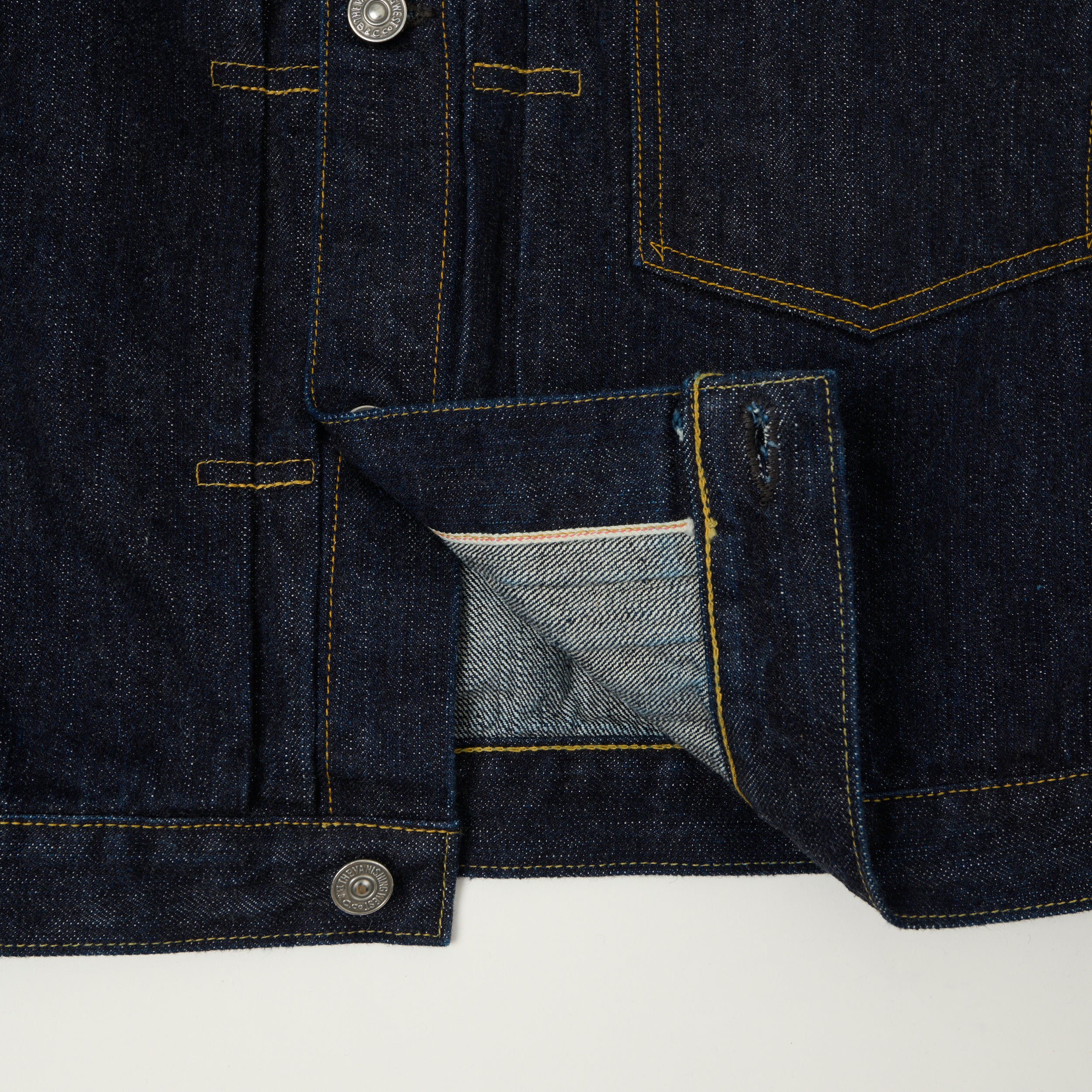 Freewheelers & Co Lot 506XX 'Early 1941 Model' WWII Type I Denim Jacket - Indigo