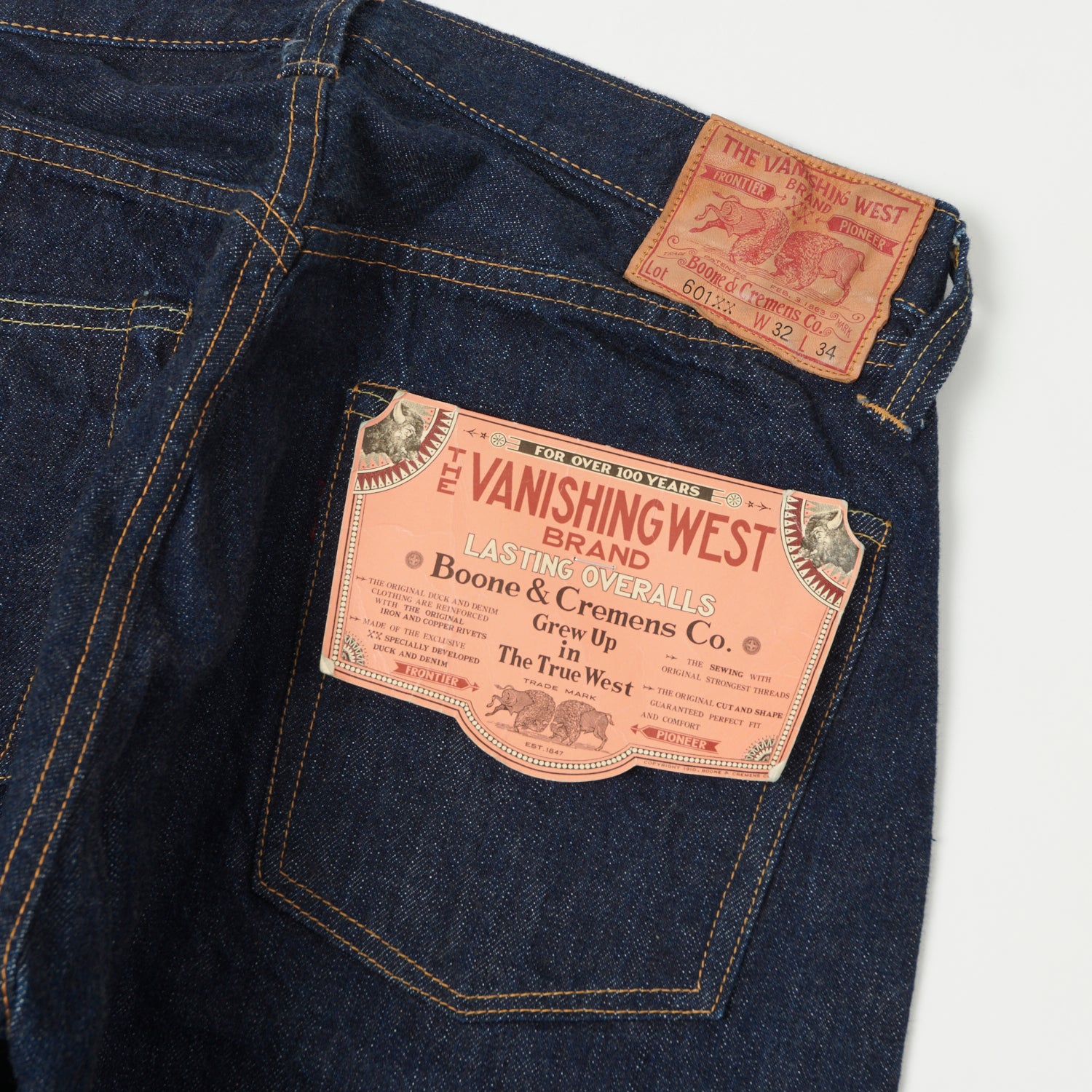 Freewheelers & Co The Vanishing West 601XX 1951 Regular Straight Jean - One Wash
