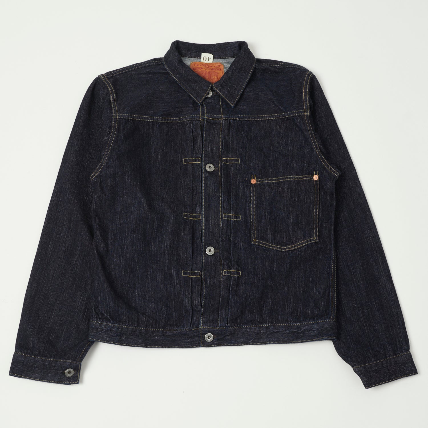 Freewheelers & Co The Vanishing West 506XX '1944-45' Type-I Denim Jacket - One Wash