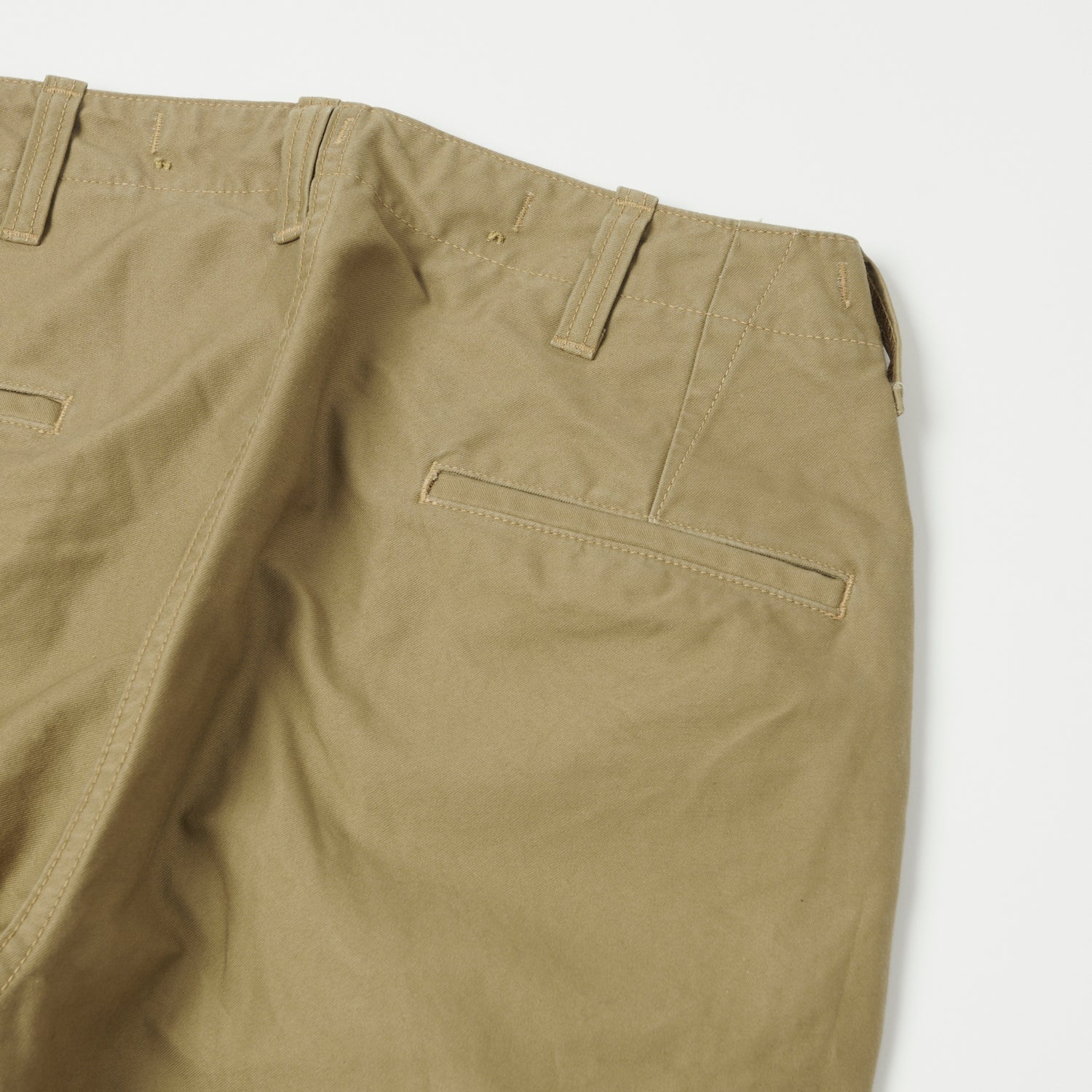 Freewheelers & Co U.S. Military 'M-1943' Trouser -Dark Tan