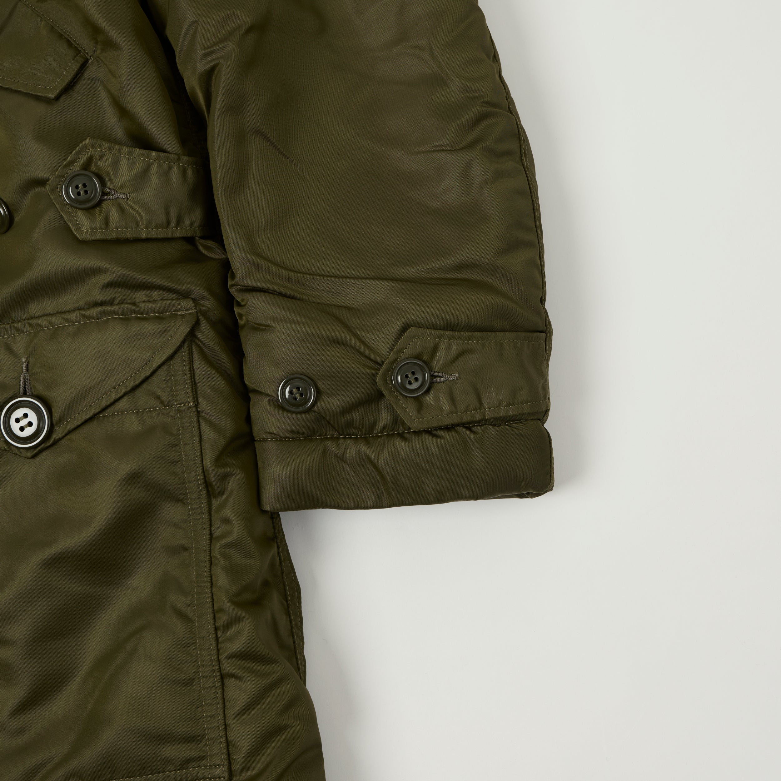 Freewheelers & Co Union Special Overalls 'M-1949' Air Crew Coat - Khaki Olive