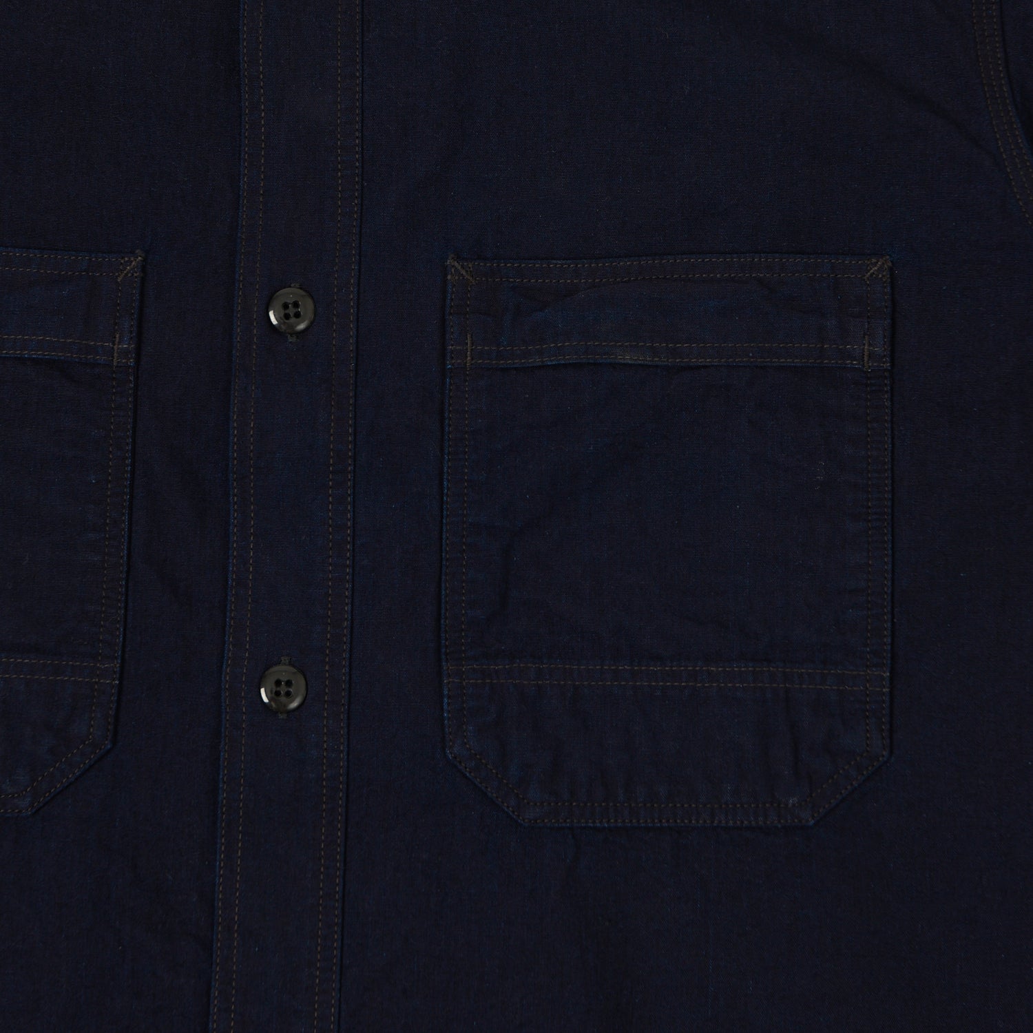 Freewheelers & Co Motor Psyclone 'Peace Valley' Shirt - Navy