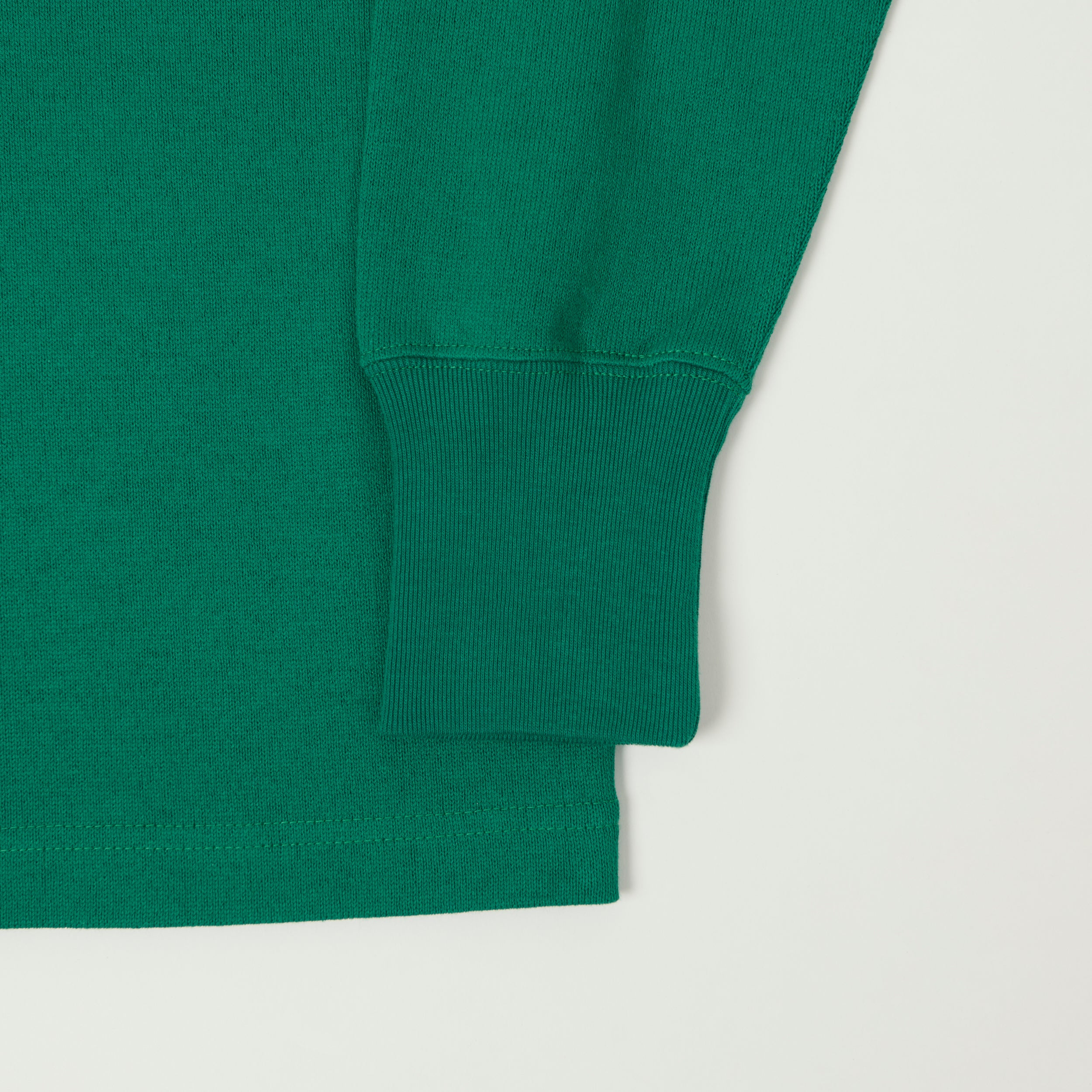Freewheelers & Co Power Wear 'Claw' Long Sleeve Henley - Green