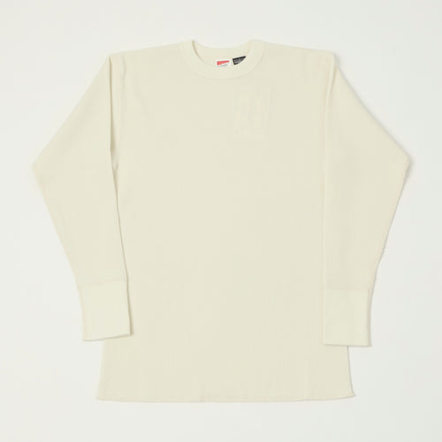Freewheelers & Co 'Power Wear' Crew Neck L/S Thermal - Ivory