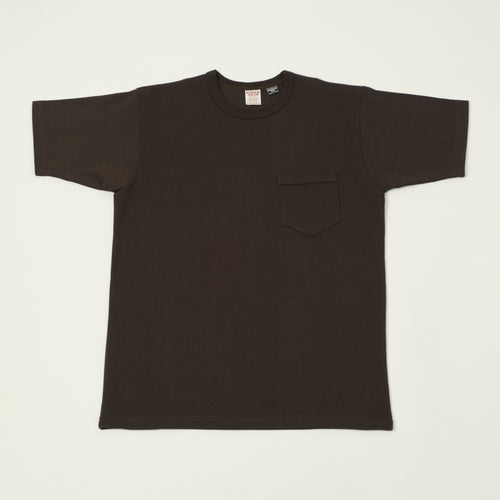 Freewheelers & Co Power Wear Short Sleeve Pocket T-Shirt - Jet Black