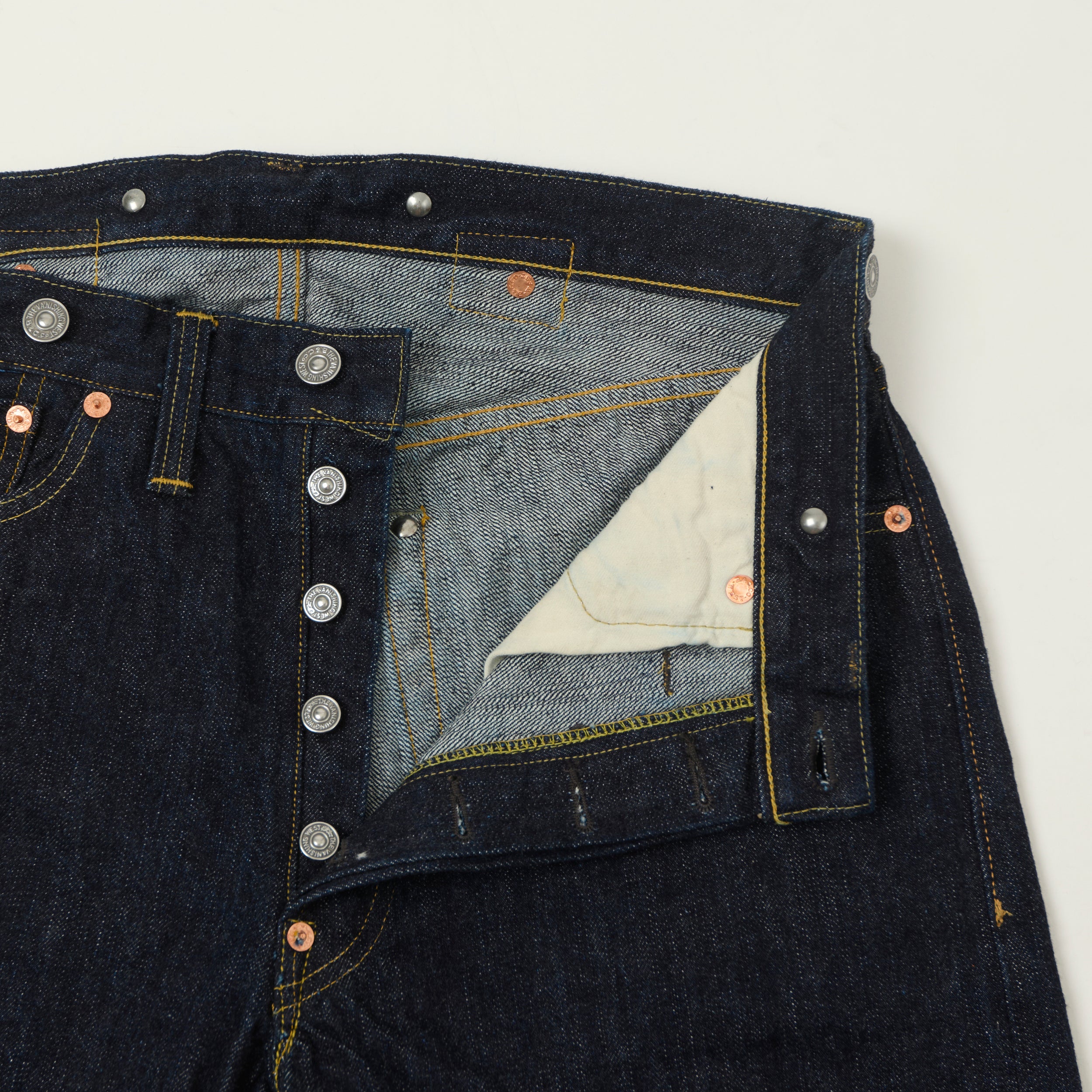 Freewheelers & Co The Vanishing West 601XX '1941 Model' 14oz Loose Straight Jean - One Wash