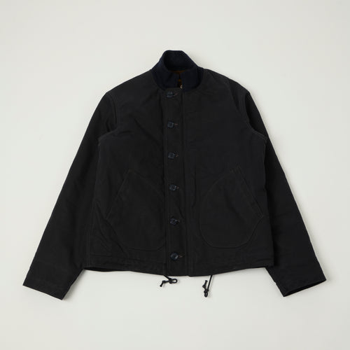 Freewheelers & Co Union Special Overalls Civilian Deck Jacket - Dark Navy