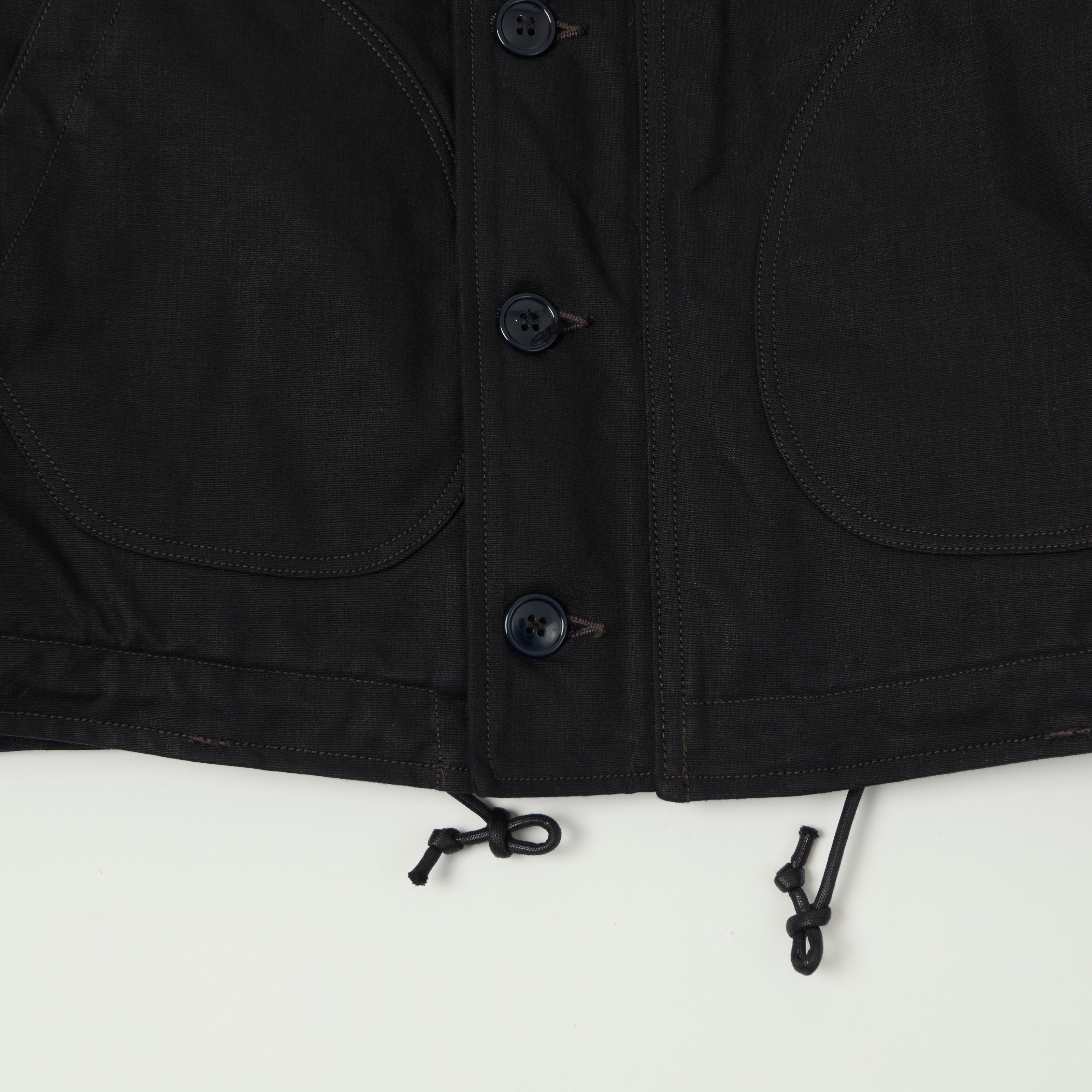Freewheelers & Co Union Special Overalls Civilian Deck Jacket - Dark Navy