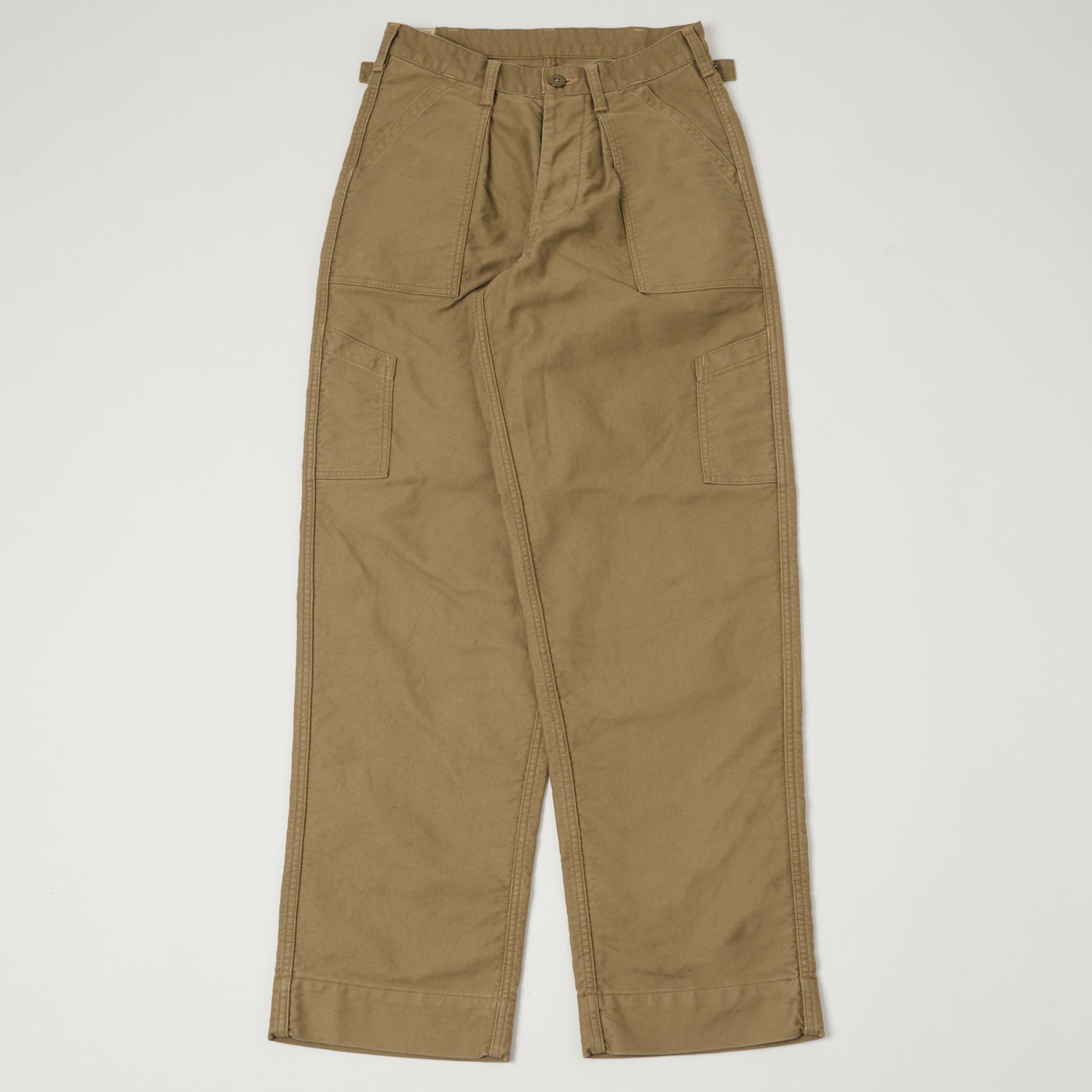 Freewheelers & Co 'USAF Air Crew' Utility Trouser - Khaki Beige
