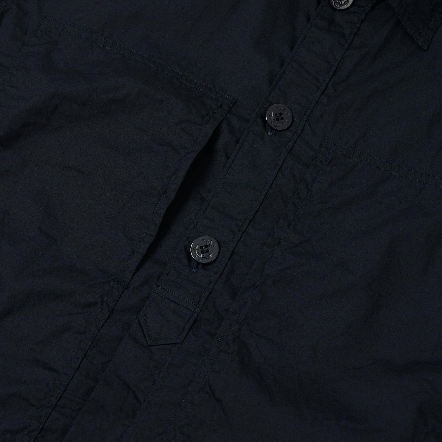 Fujito Army Shirt - Dark Navy