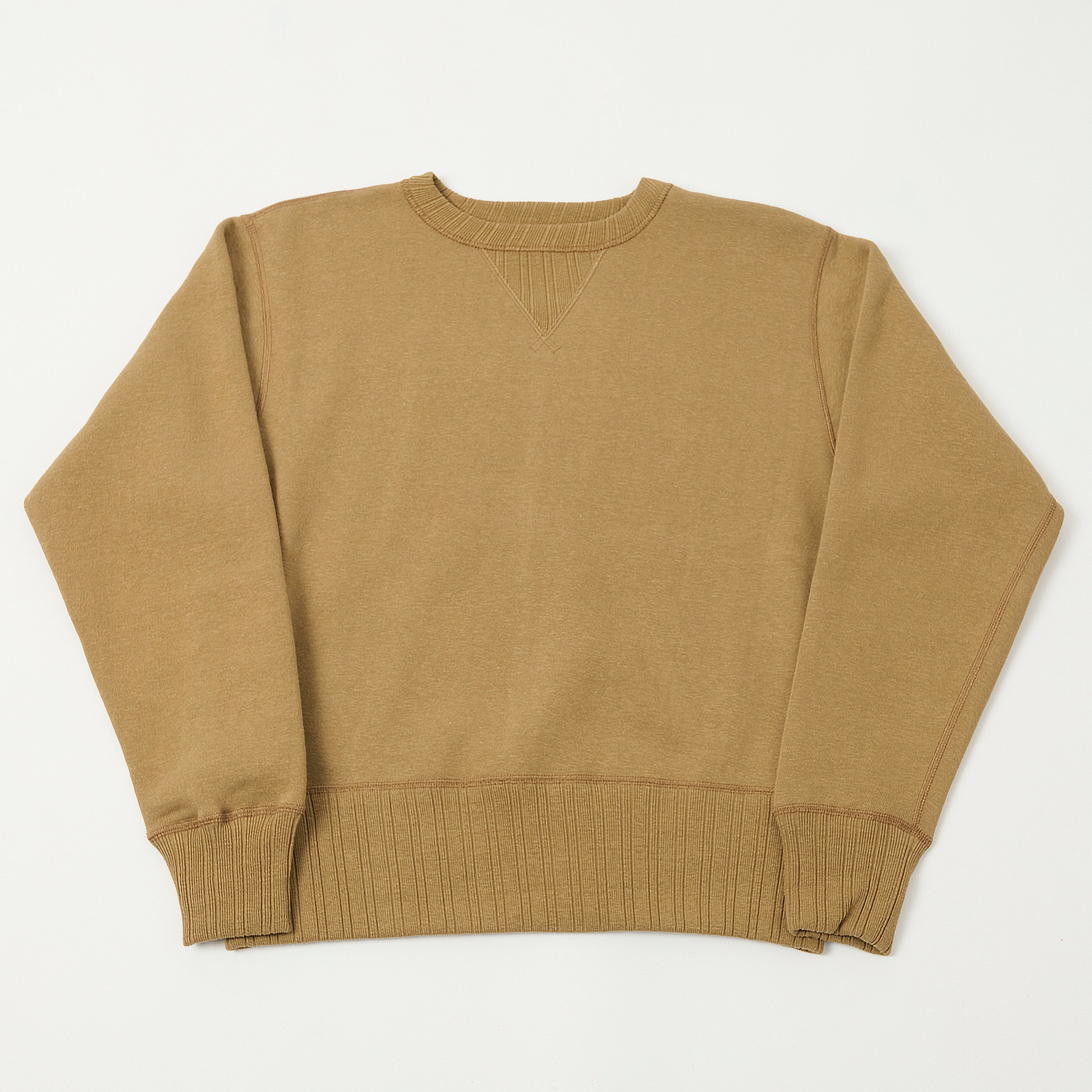 FULLCOUNT 3741 'Mother Cotton' Sweatshirt - Beige
