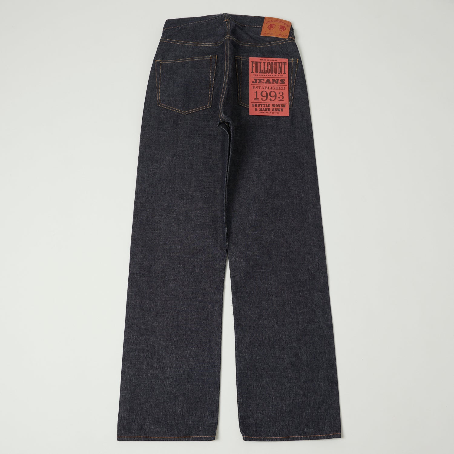 FULLCOUNT 0105 13.7oz Wide Straight Jean - Raw