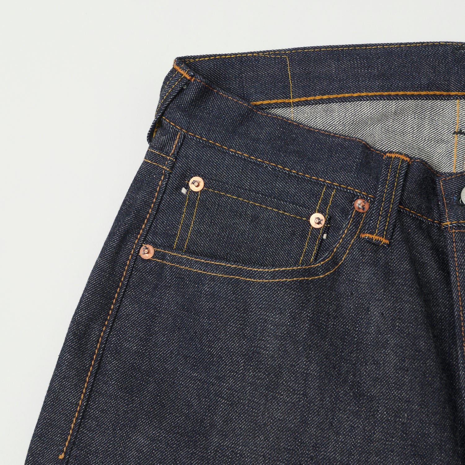 FULLCOUNT 0105 13.7oz Wide Straight Jean - Raw