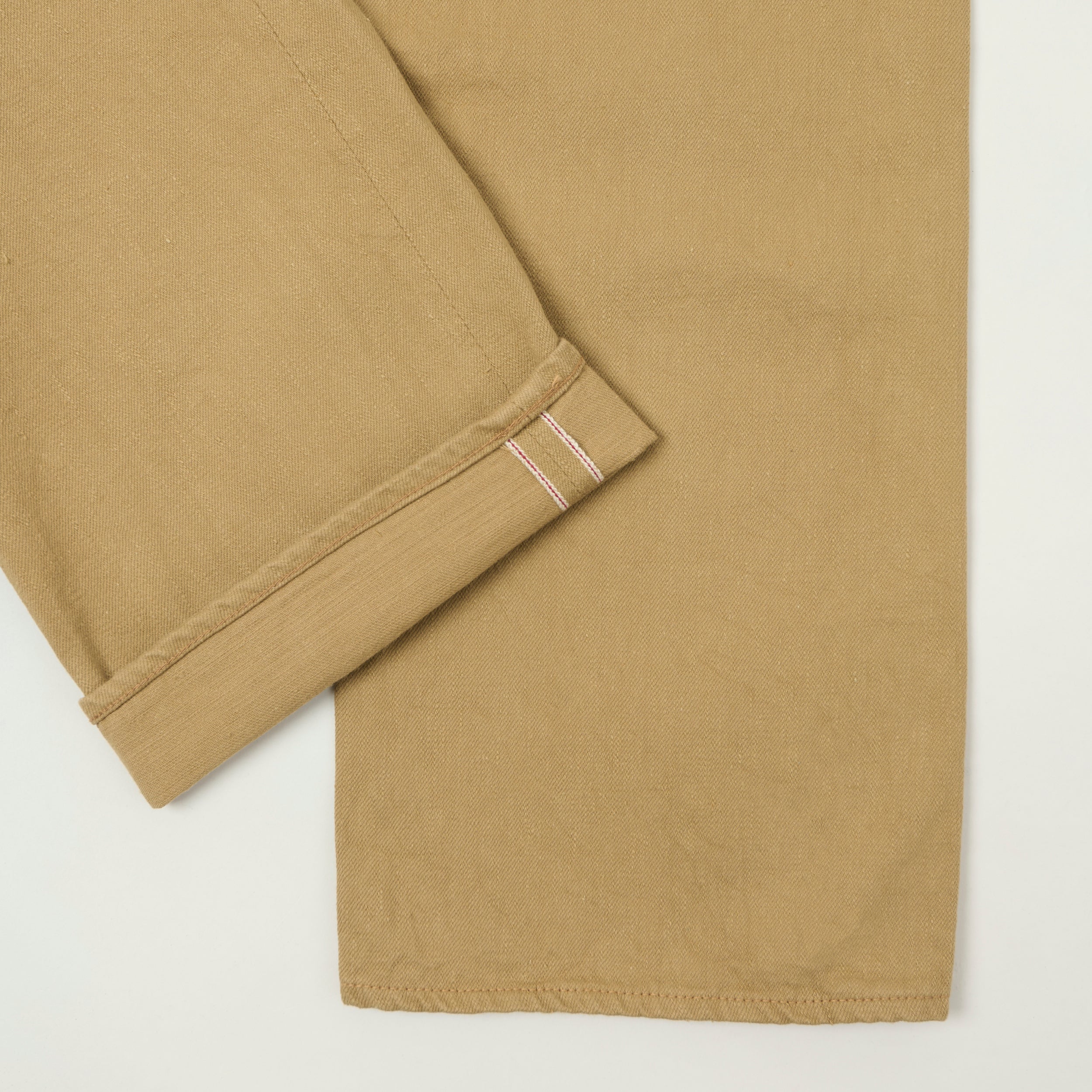 FULLCOUNT 0105 12oz Wide Straight Jean - Beige