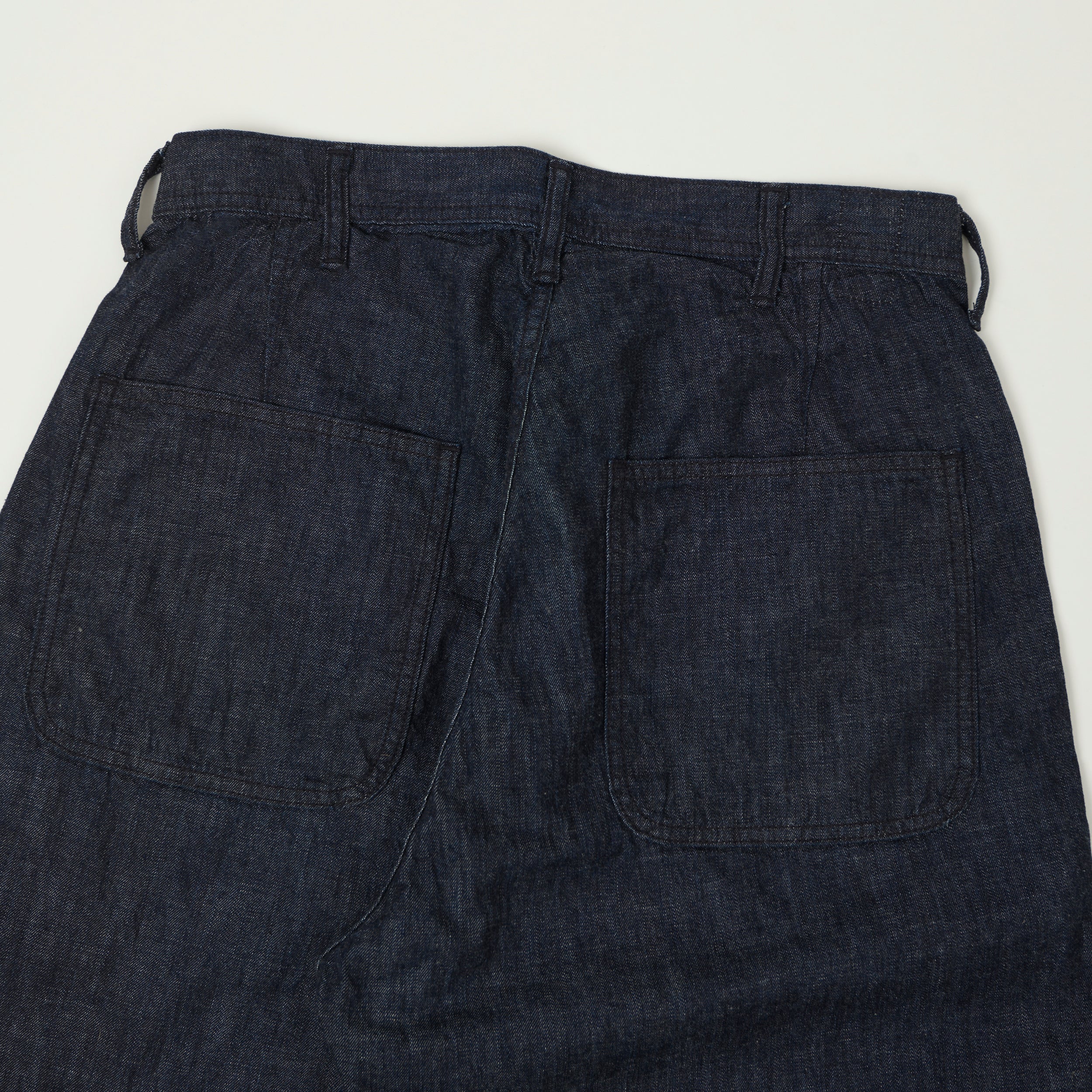 FULLCOUNT 1141 8oz Denim U.S. Navy Seamens Trousers - One Wash