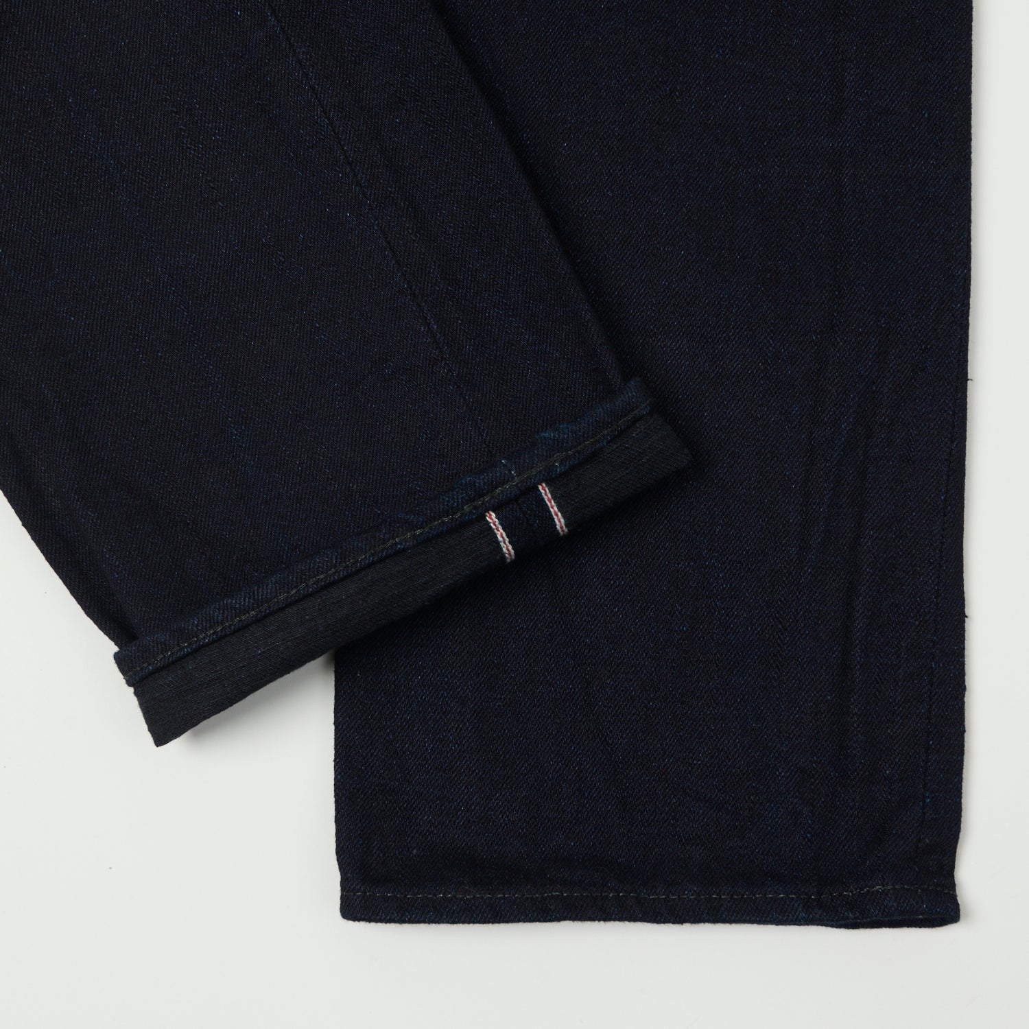 FULLCOUNT 1103 15.5oz 'Super Rough' Regular Straight Jean - Indigo/Black One Wash