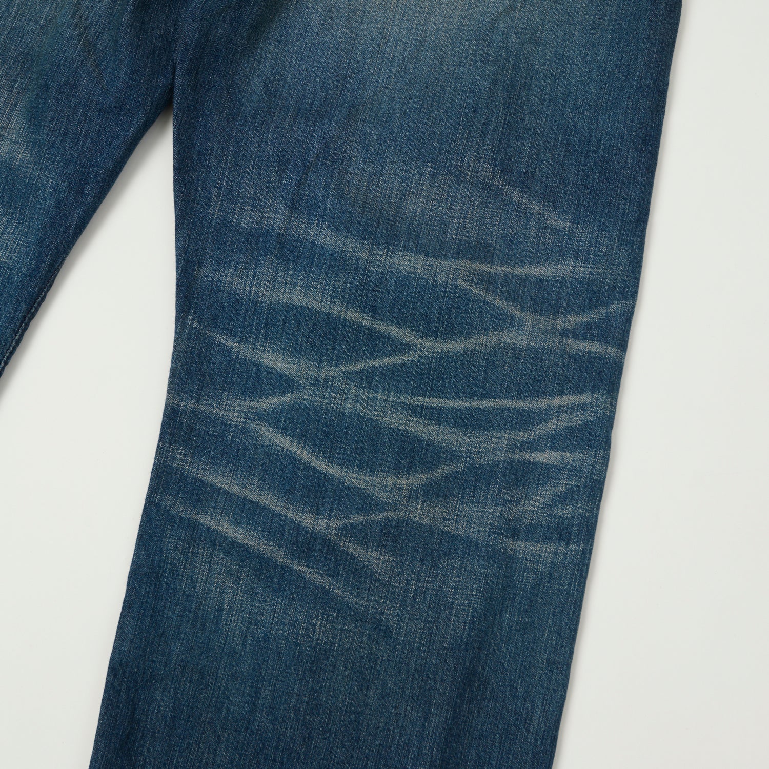 FULLCOUNT 1121 'Duke II' A.M.Co. Denim Wide Straight Jean - Heavy Wash