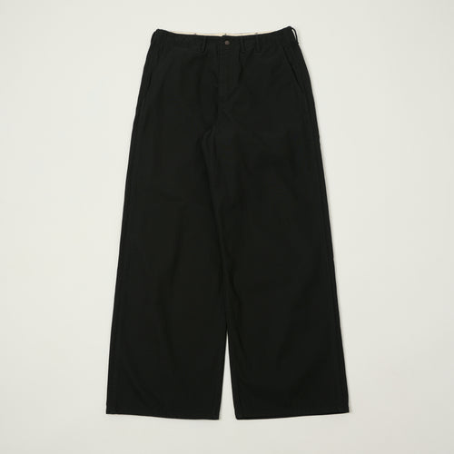 FULLCOUNT 1142 'Tough Dude' Mock Twist Trousers - Black