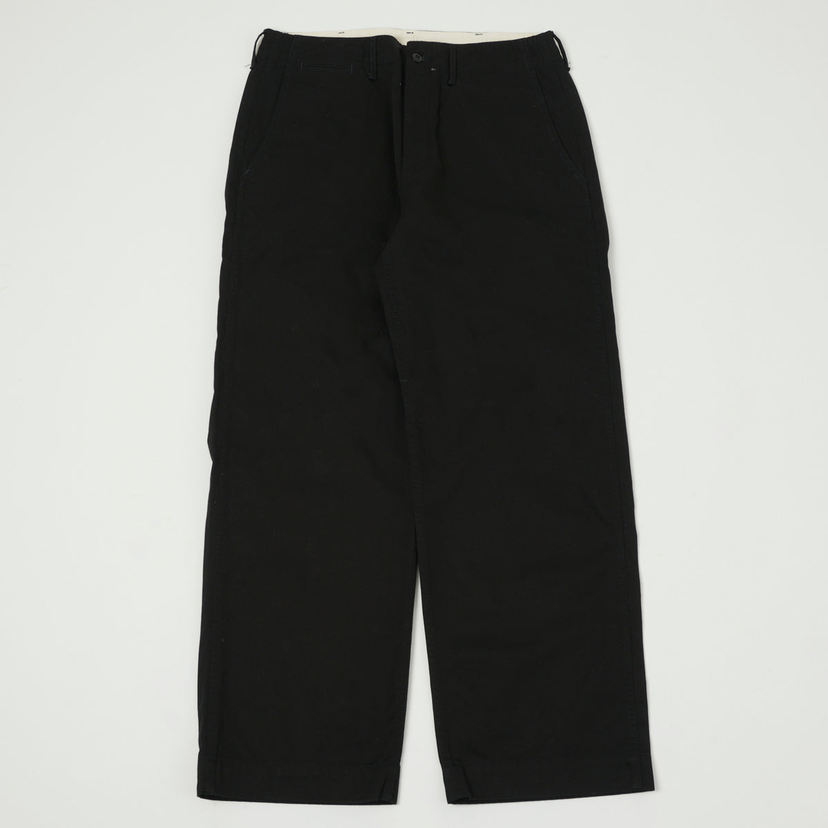 Full Count 1201 U.S. Army Combat Chino - Black