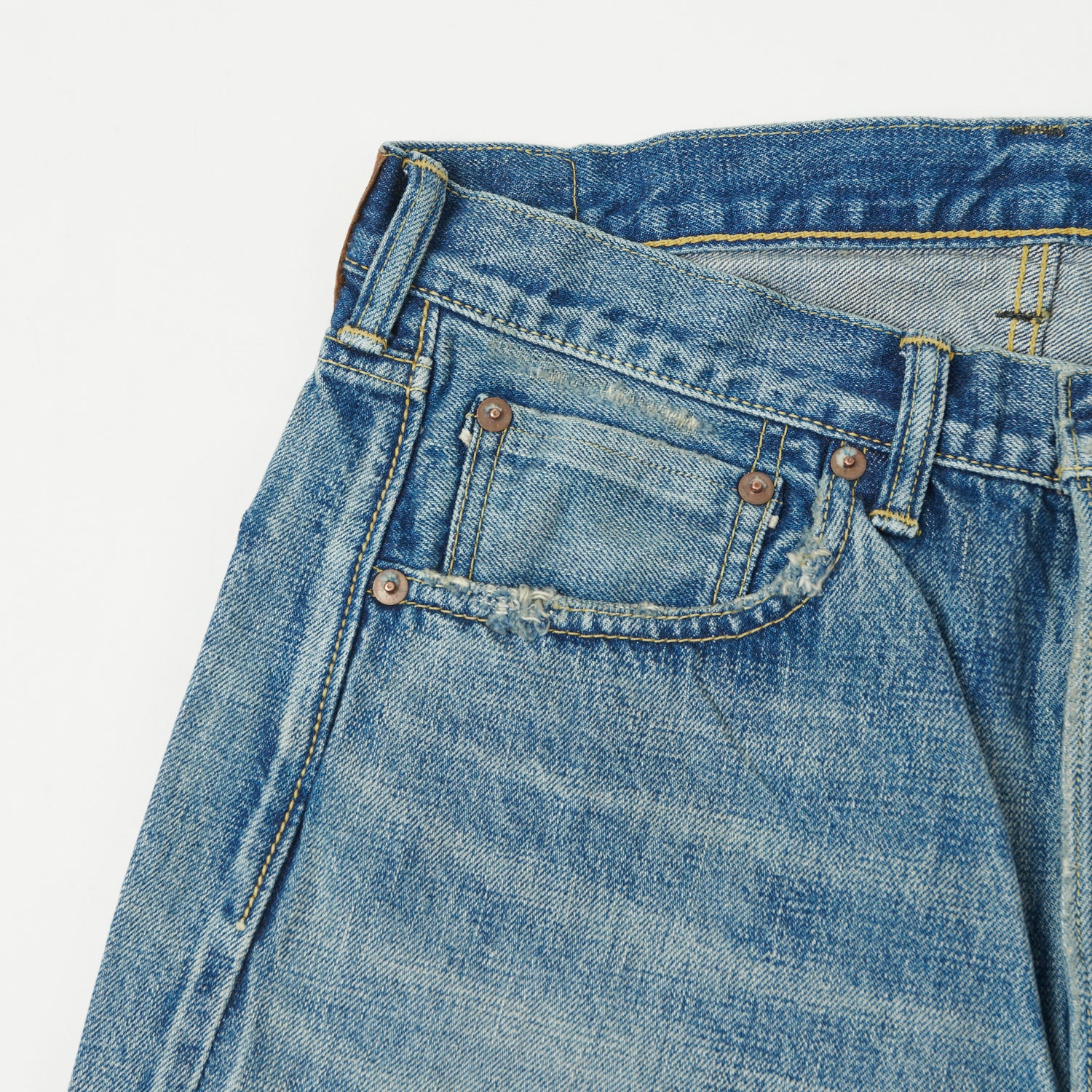 FULLCOUNT 1110 13.7oz Slim Tapered Jean - 'Dartford' Wash