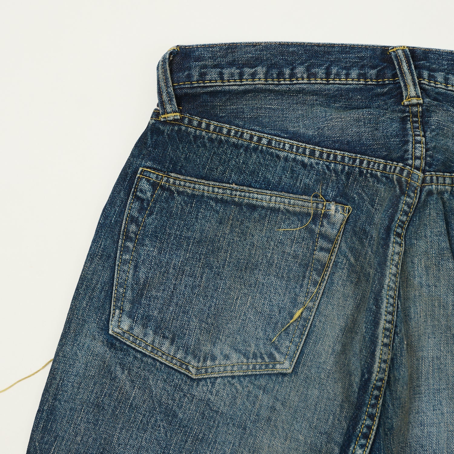 FULLCOUNT S0105 Wide Straight Jean - 'More Than Just Fear' Wash