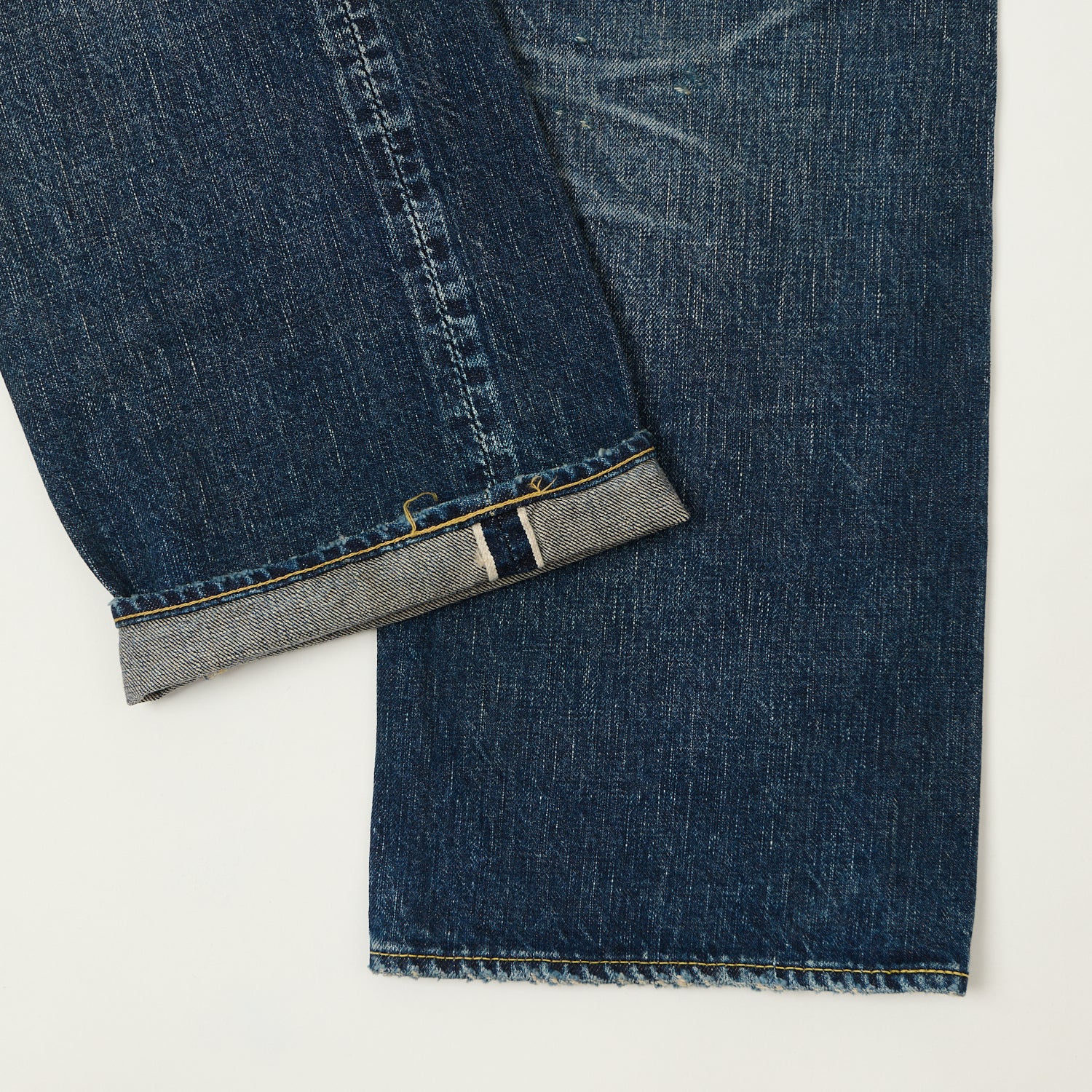 FULLCOUNT S0105 Wide Straight Jean - 'More Than Just Fear' Wash