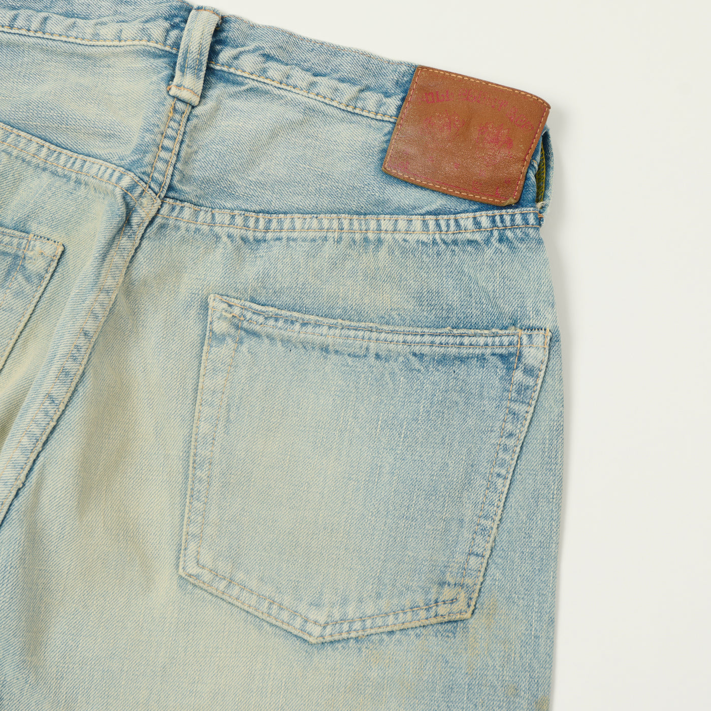 FULLCOUNT 0105 13.7oz Wide Straight Jean - 'Santa Monica' Wash