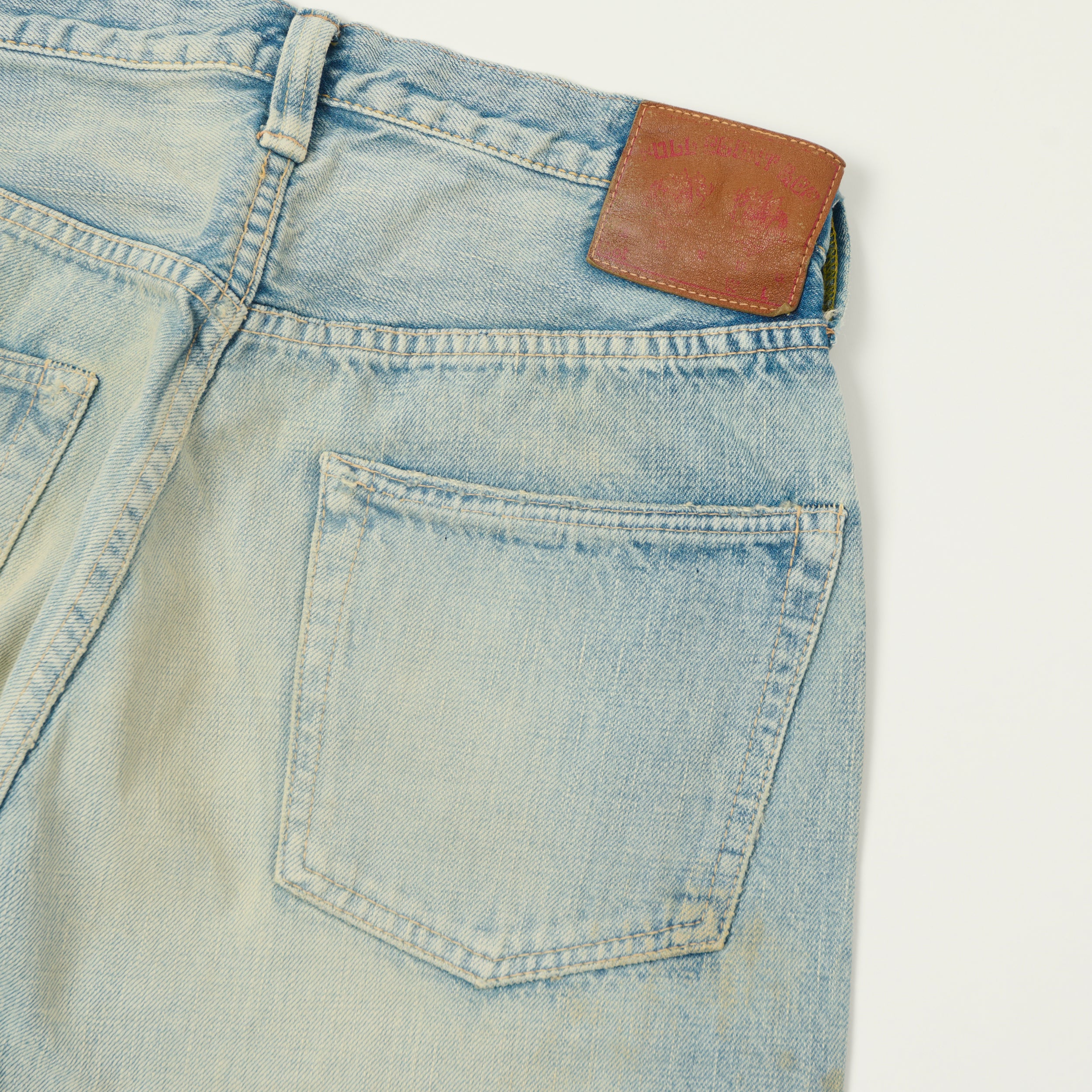FULLCOUNT 0105 13.7oz Wide Straight Jean - 'Santa Monica' Wash