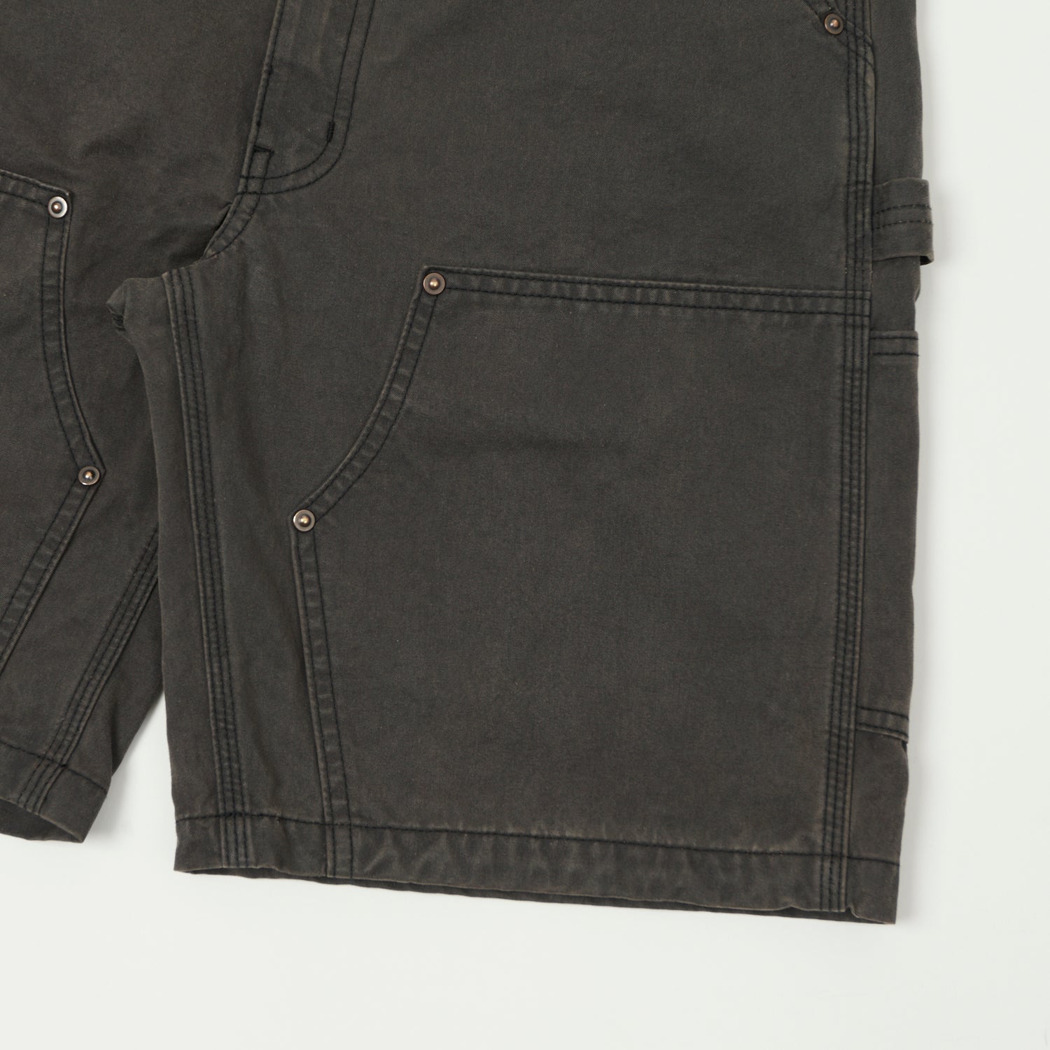 FULLCOUNT 1909 Double Knee Shorts - Black