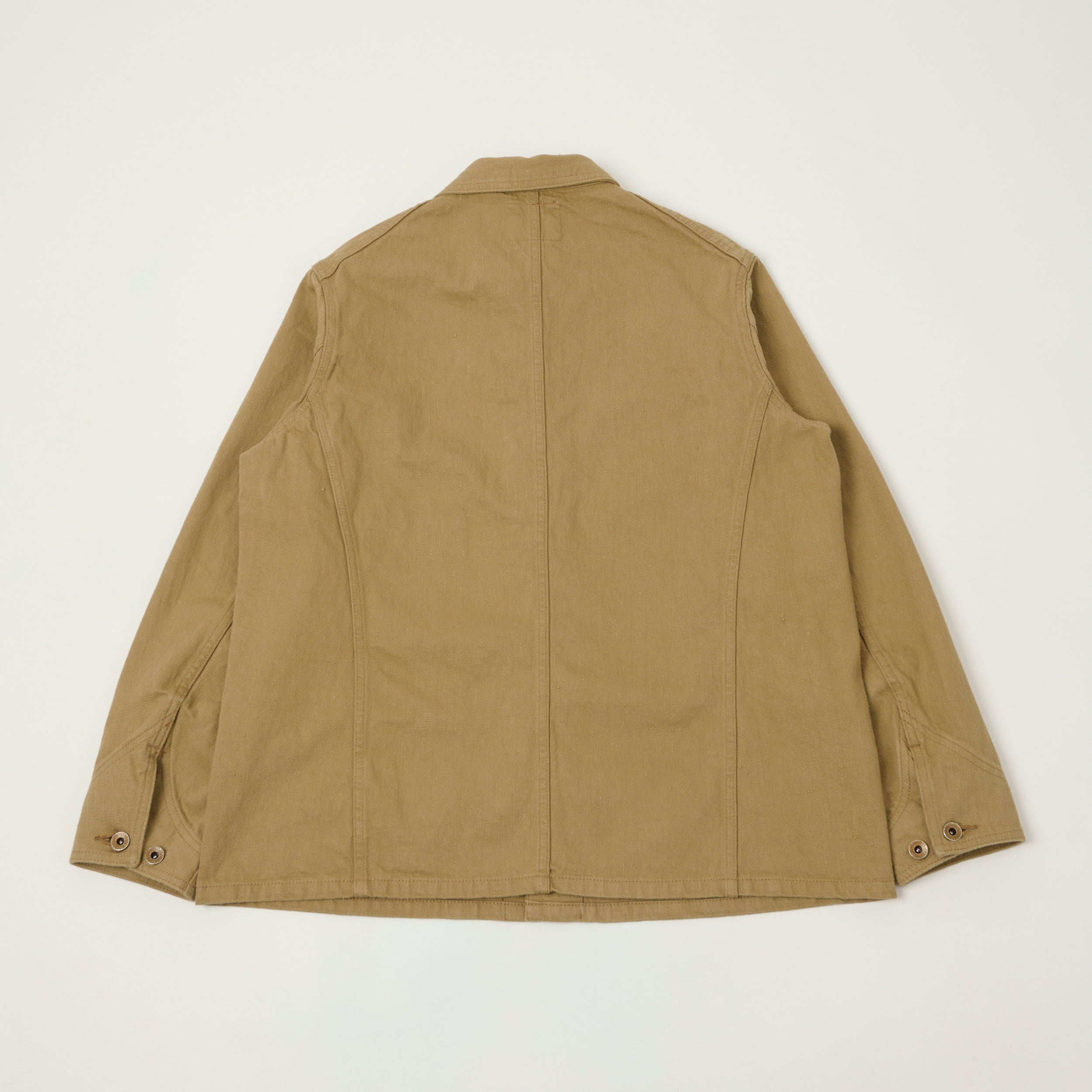 FULLCOUNT 2015 Denim Chore Jacket - Beige