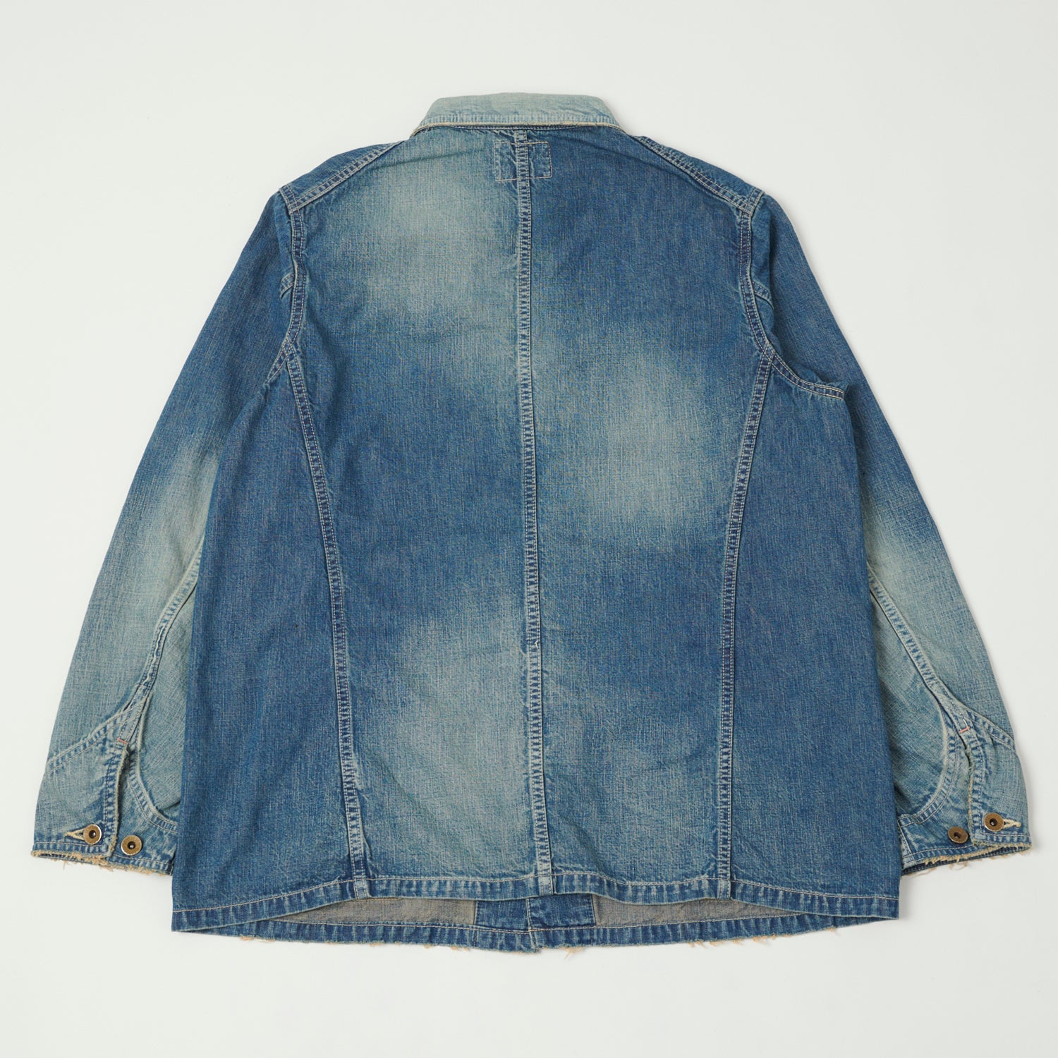 FULLCOUNT 2015 Denim Chore Jacket - Heavy Wash
