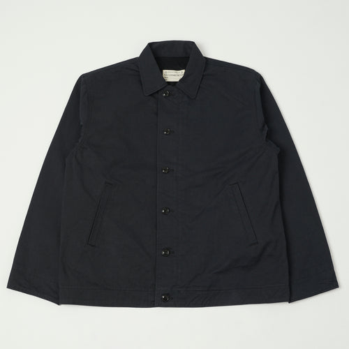 FULLCOUNT 2034 Old Japanese Twill U.S. Navy Utility Jacket - Black