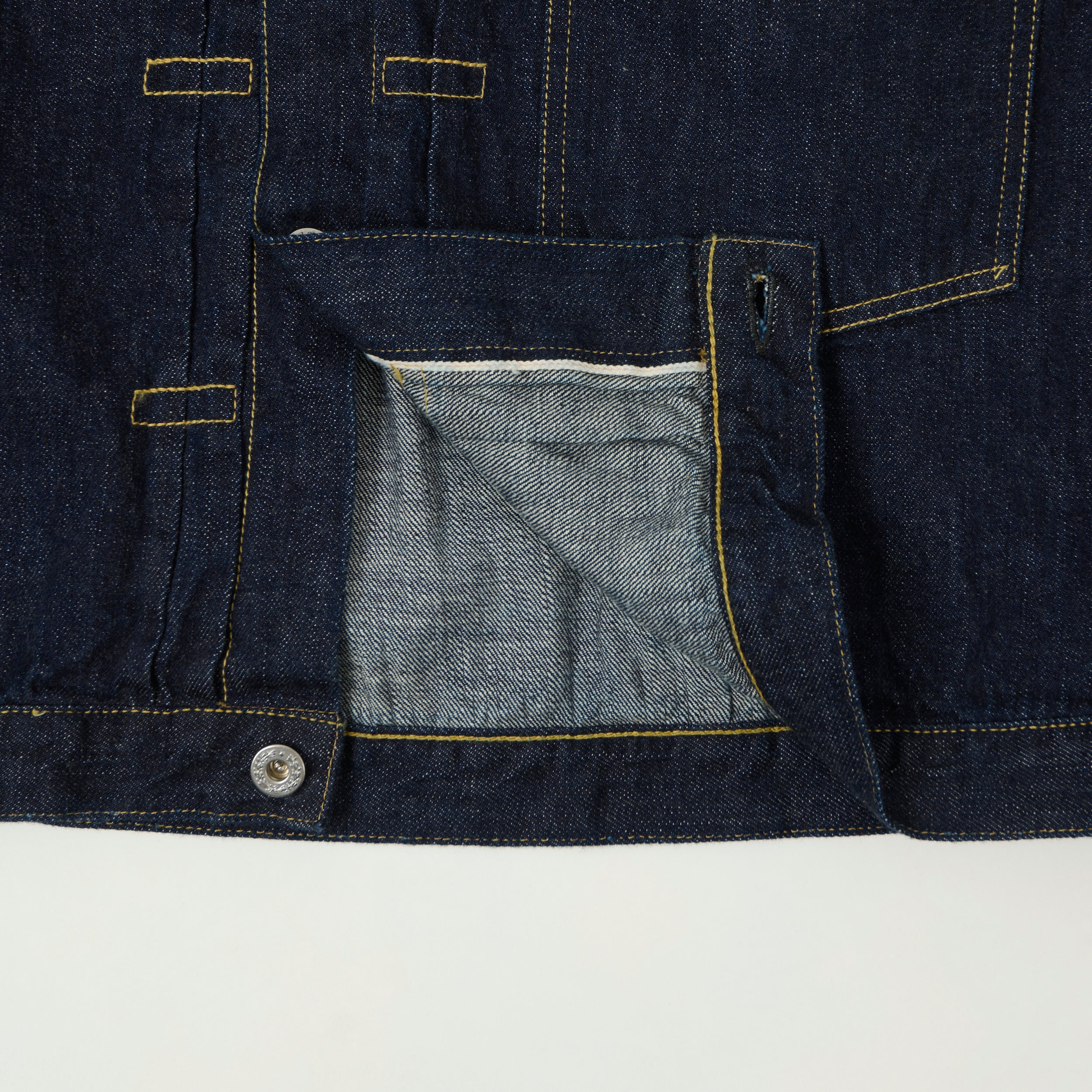 FULLCOUNT 2107 11.5oz WWII Model Type I Denim Jacket - One Wash