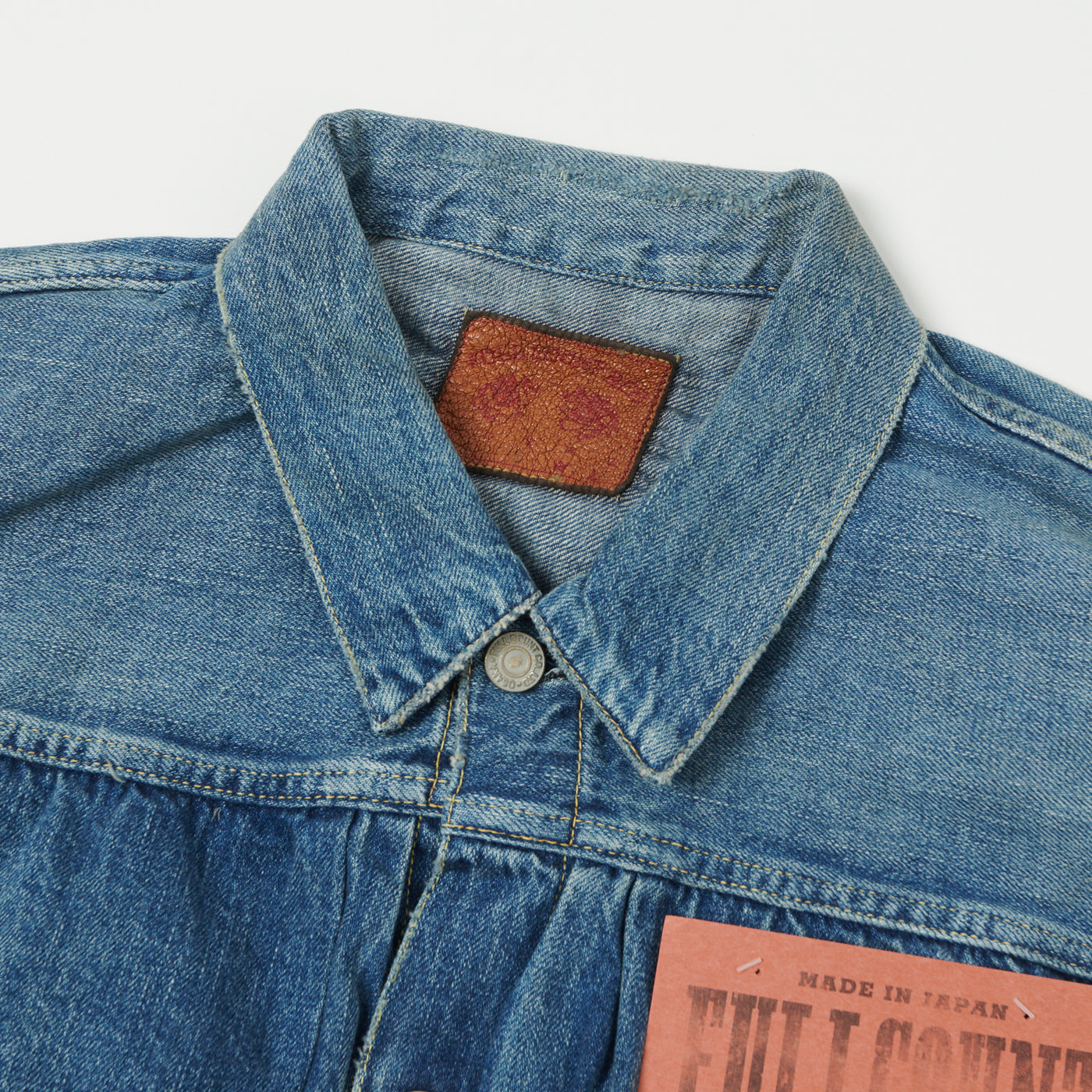 FULLCOUNT 2107SS 'Super Smooth' 11.5oz Type I Denim Jacket - 'Dartford' Wash