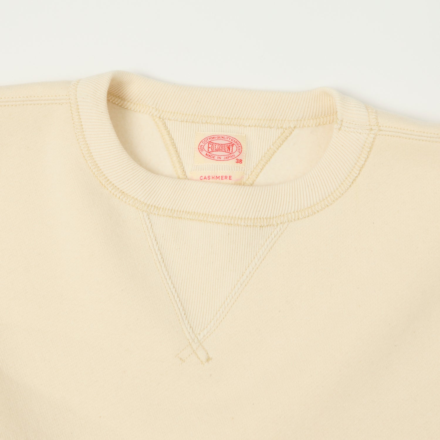 FULLCOUNT 3767 'Mother Cotton' Sweatshirt - Ecru