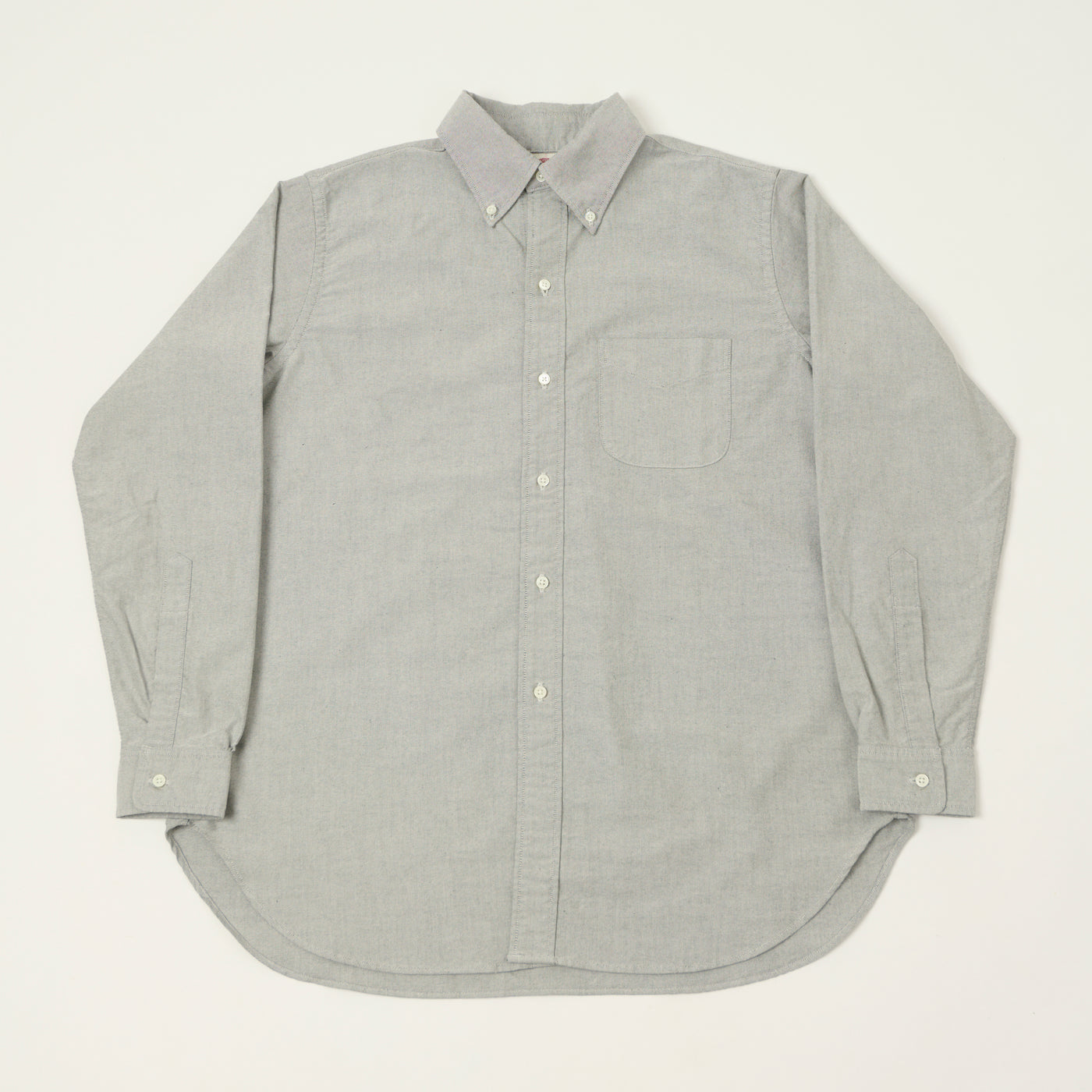 FULLCOUNT 4081 'Good Old Button Down' Shirt - Grey