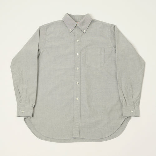 FULLCOUNT 4081 'Good Old Button Down' Shirt - Grey