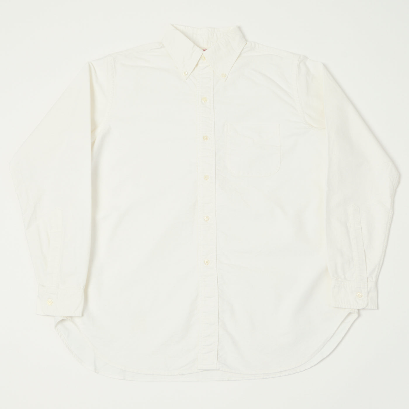 FULLCOUNT 4081 'Good Old Button Down' Shirt - White