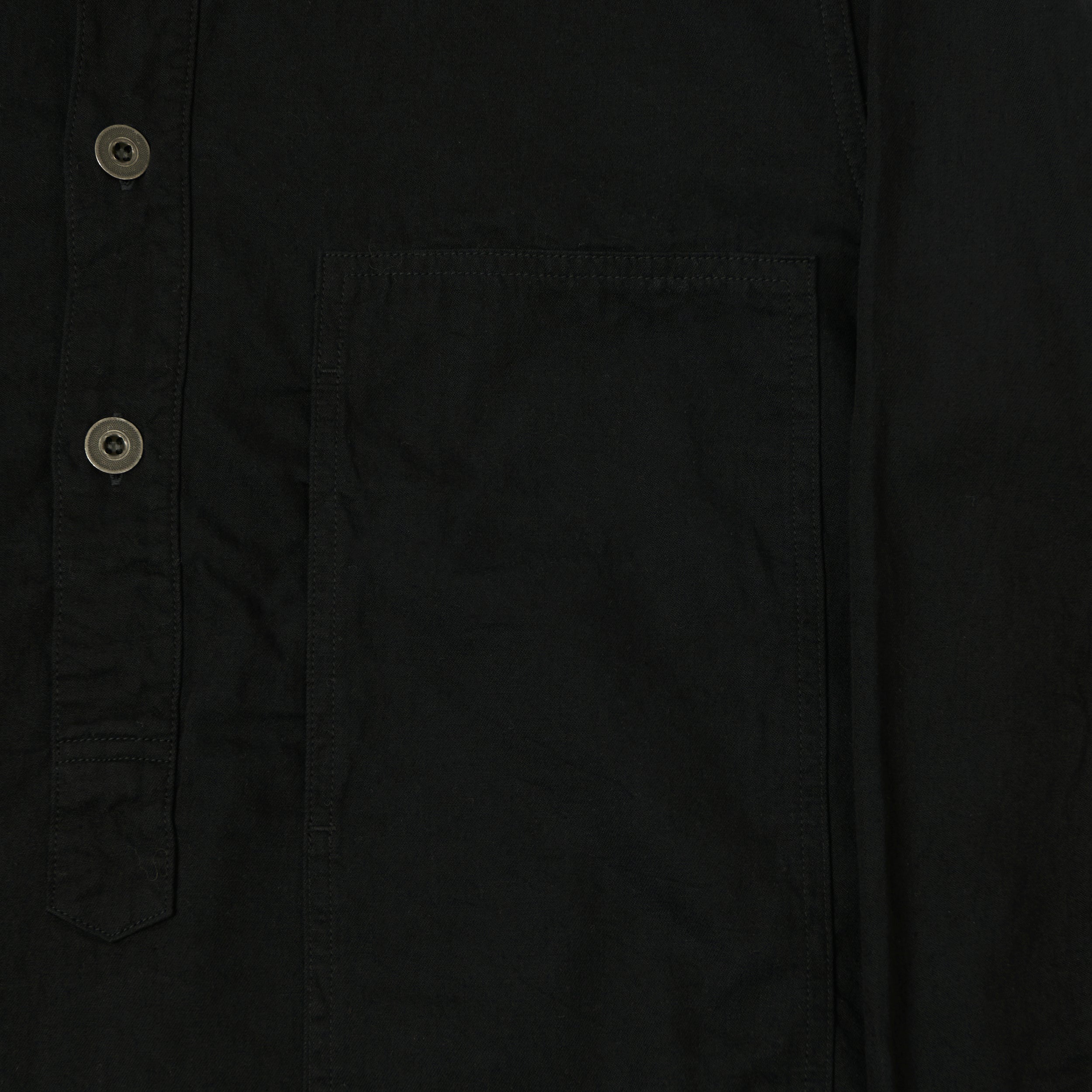 FULLCOUNT 4097 U.S. Army Lightweight Pullover Shirt - Black