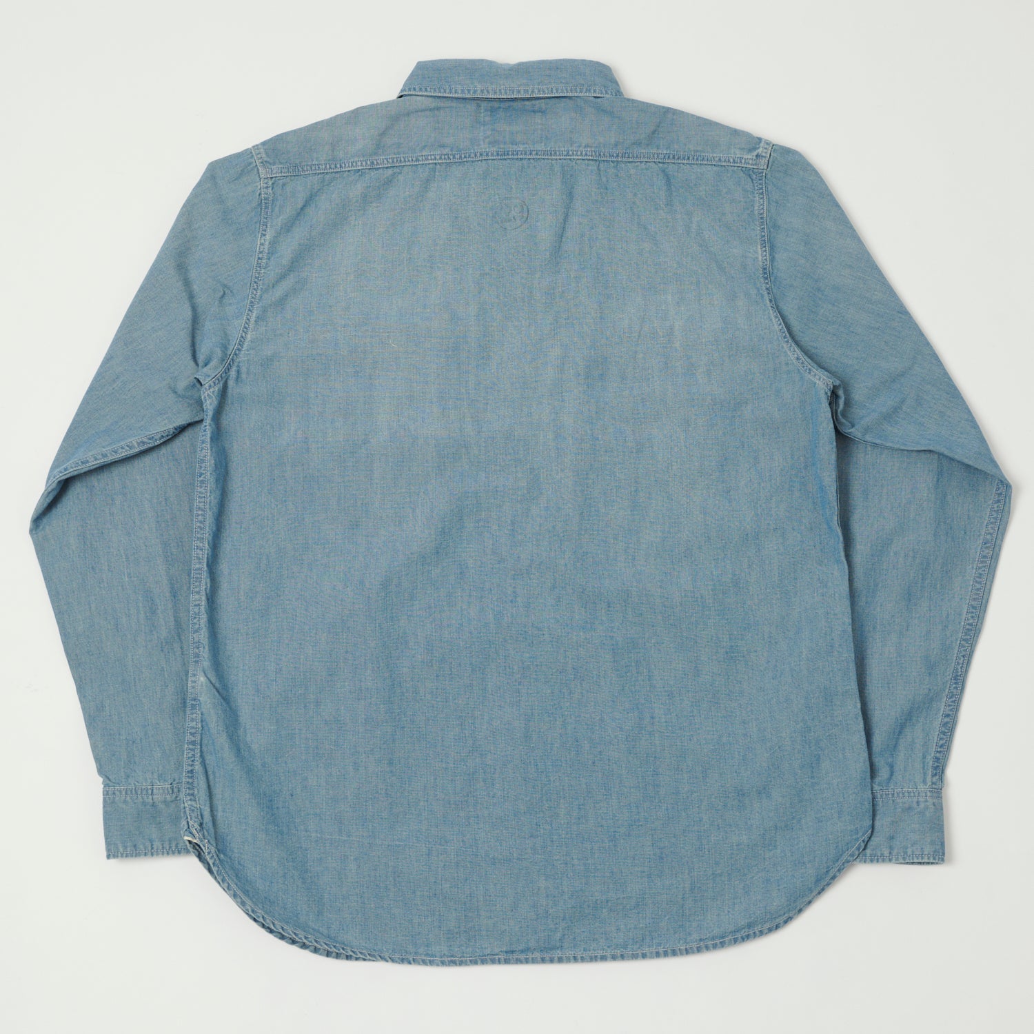 FULLCOUNT 4810 5oz Chambray Work Shirt - Heavy Wash