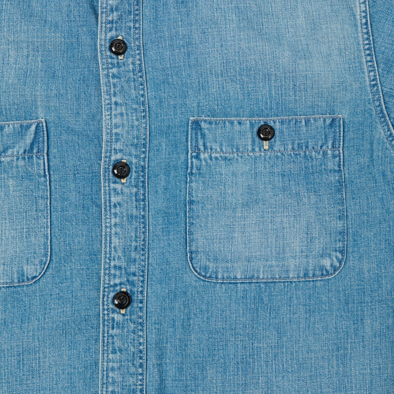 FULLCOUNT 4890 Denim Work Shirt - Heavy Wash