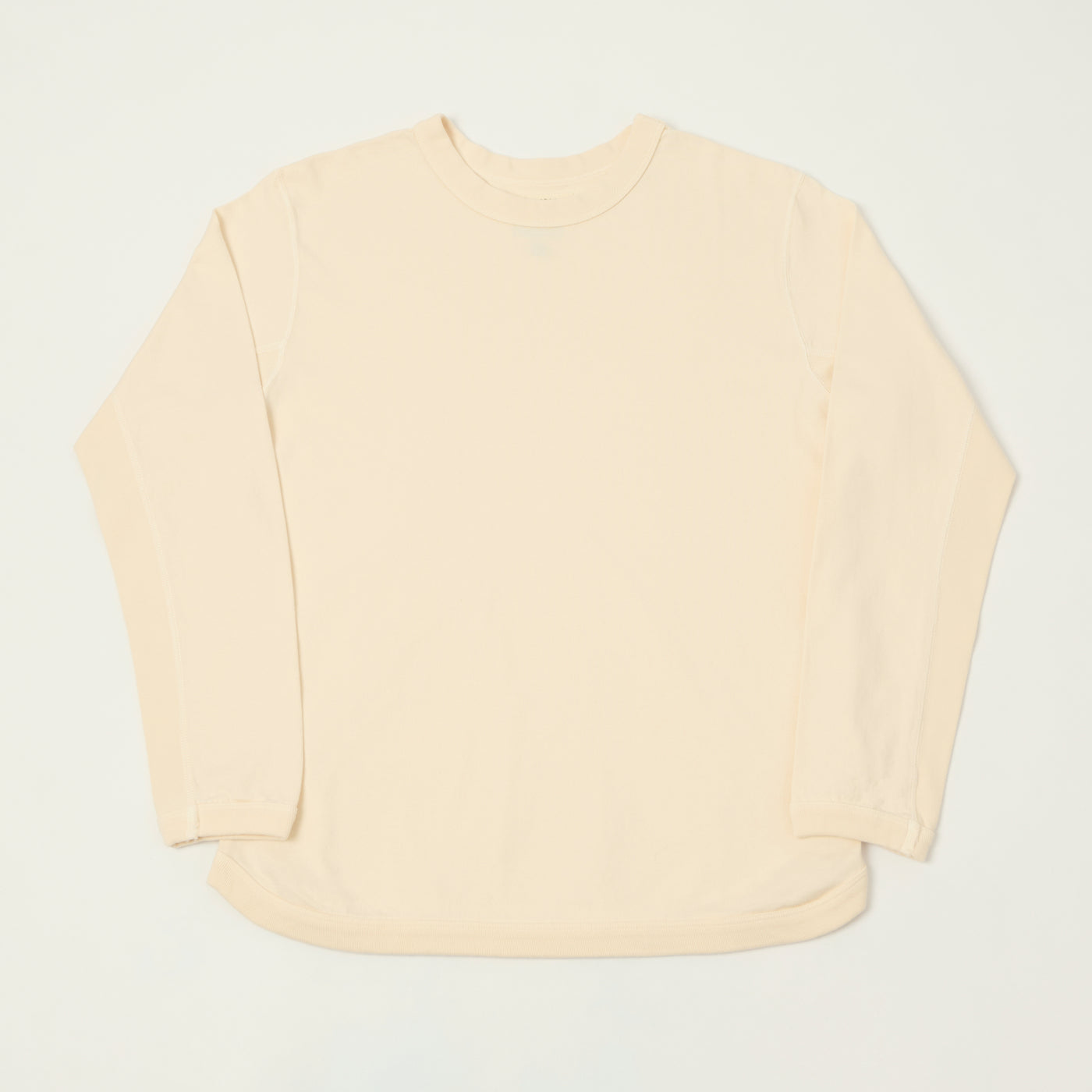 FULLCOUNT 5222L Flat Seam Heavyweight T-Shirt - Ecru